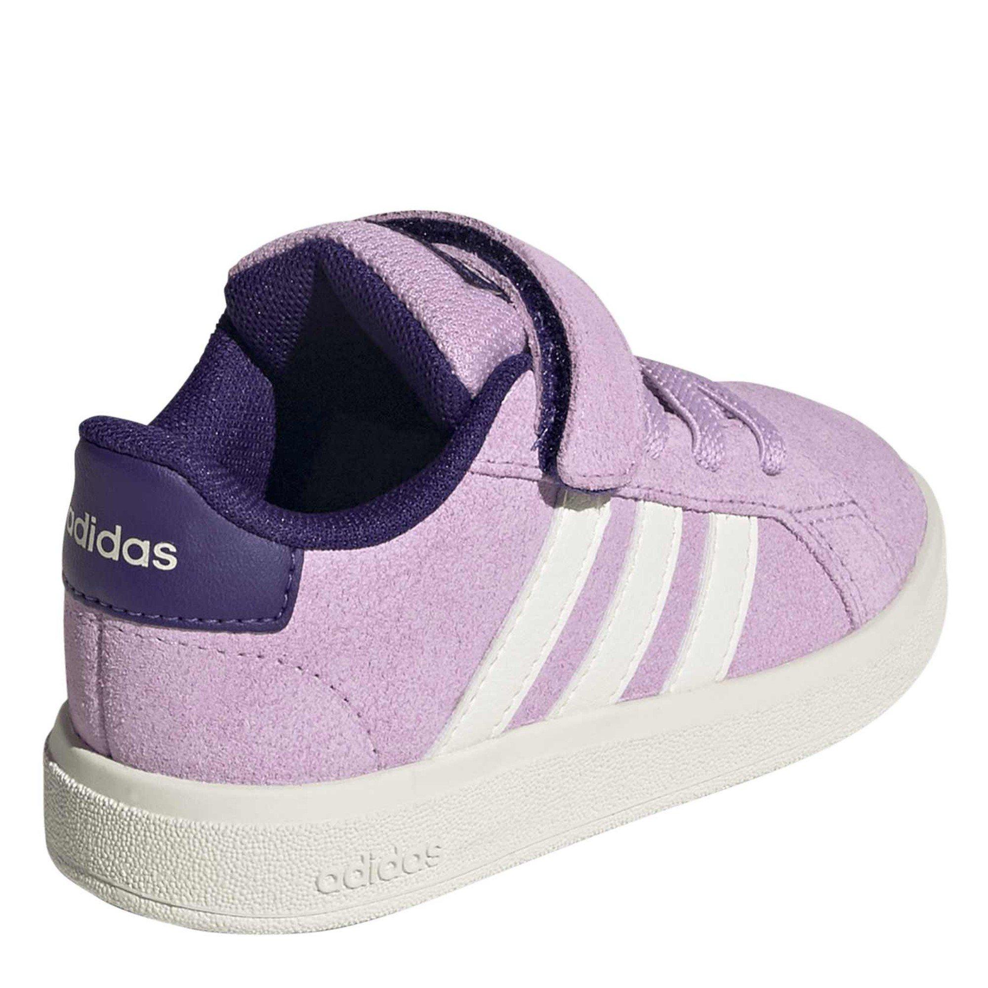 Bliss Lilac/Cor - adidas - Kids' Grand Court Trainers - 4