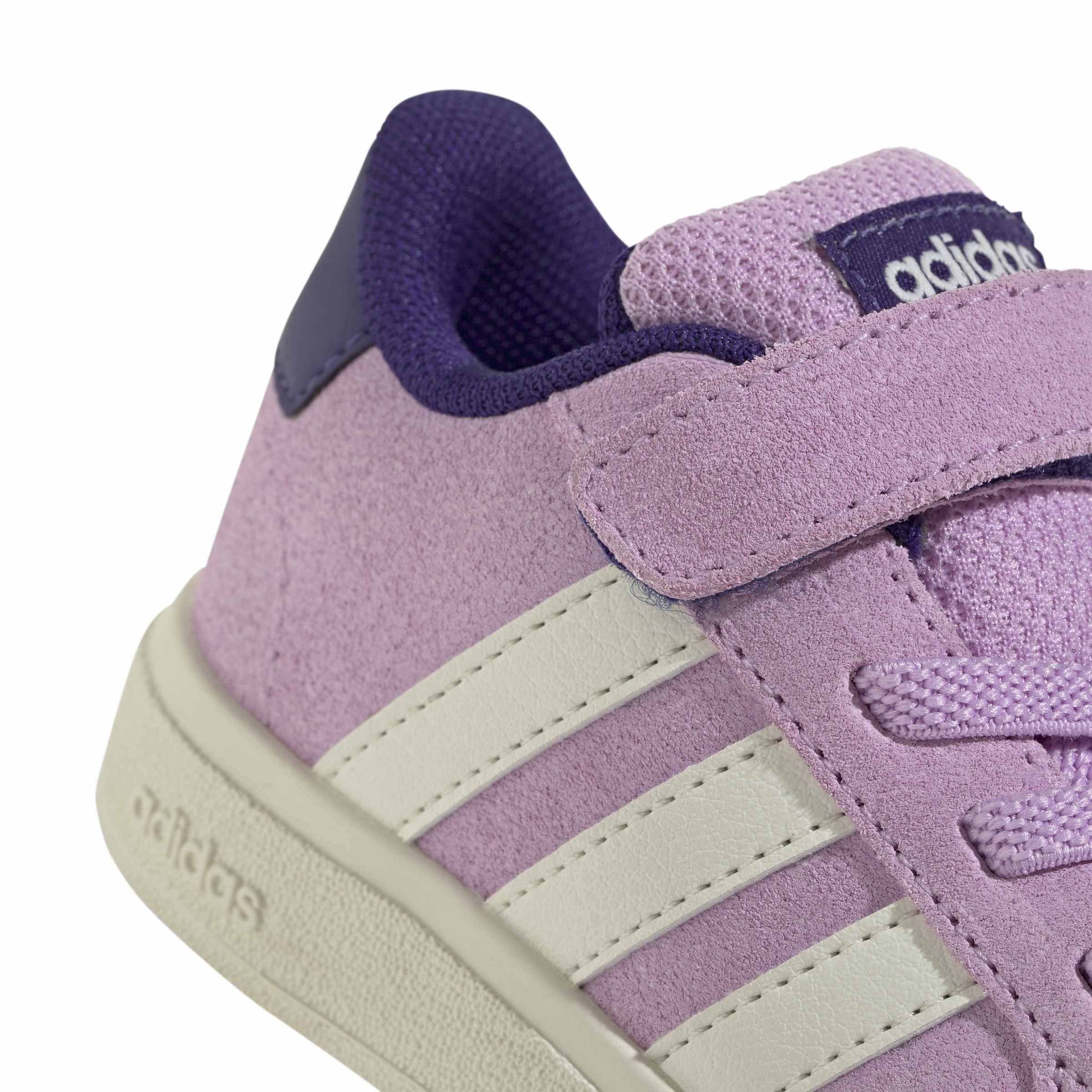 Bliss Lilac/Cor - adidas - Kids' Grand Court Trainers - 8