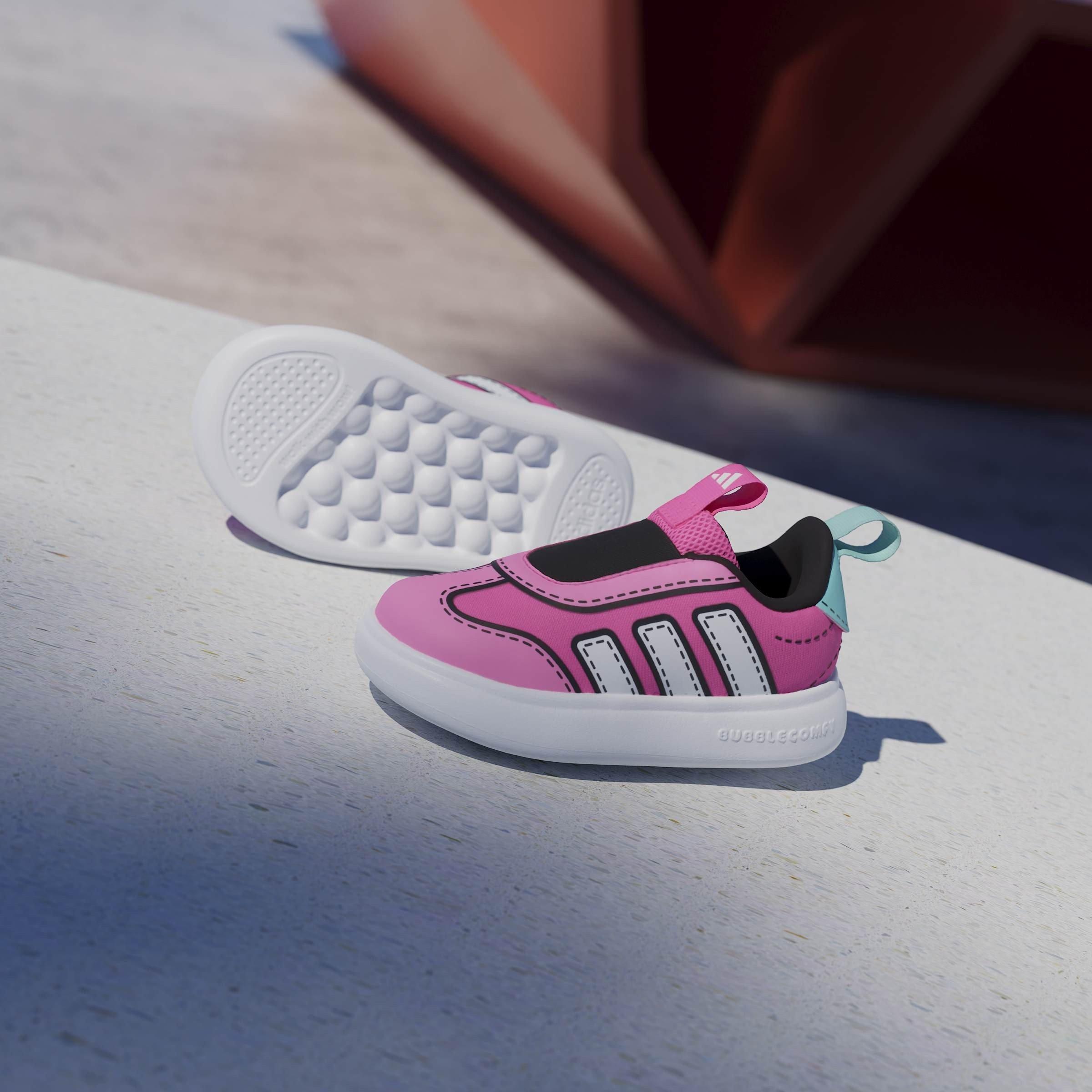 Lucid Pink/Ftwr - adidas - Adidas Bubblecomic I In99 - 11
