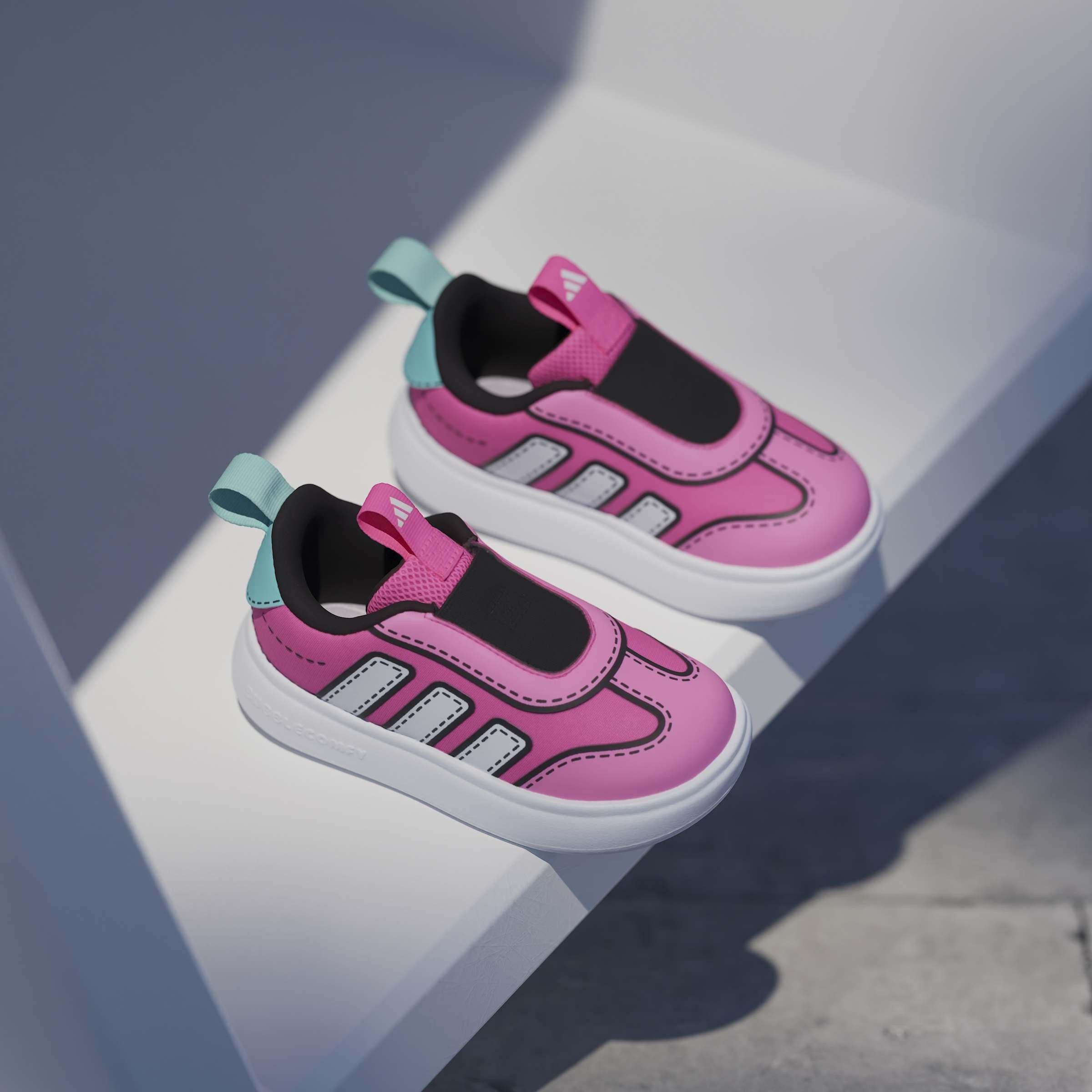 Lucid Pink/Ftwr - adidas - Adidas Bubblecomic I In99 - 12