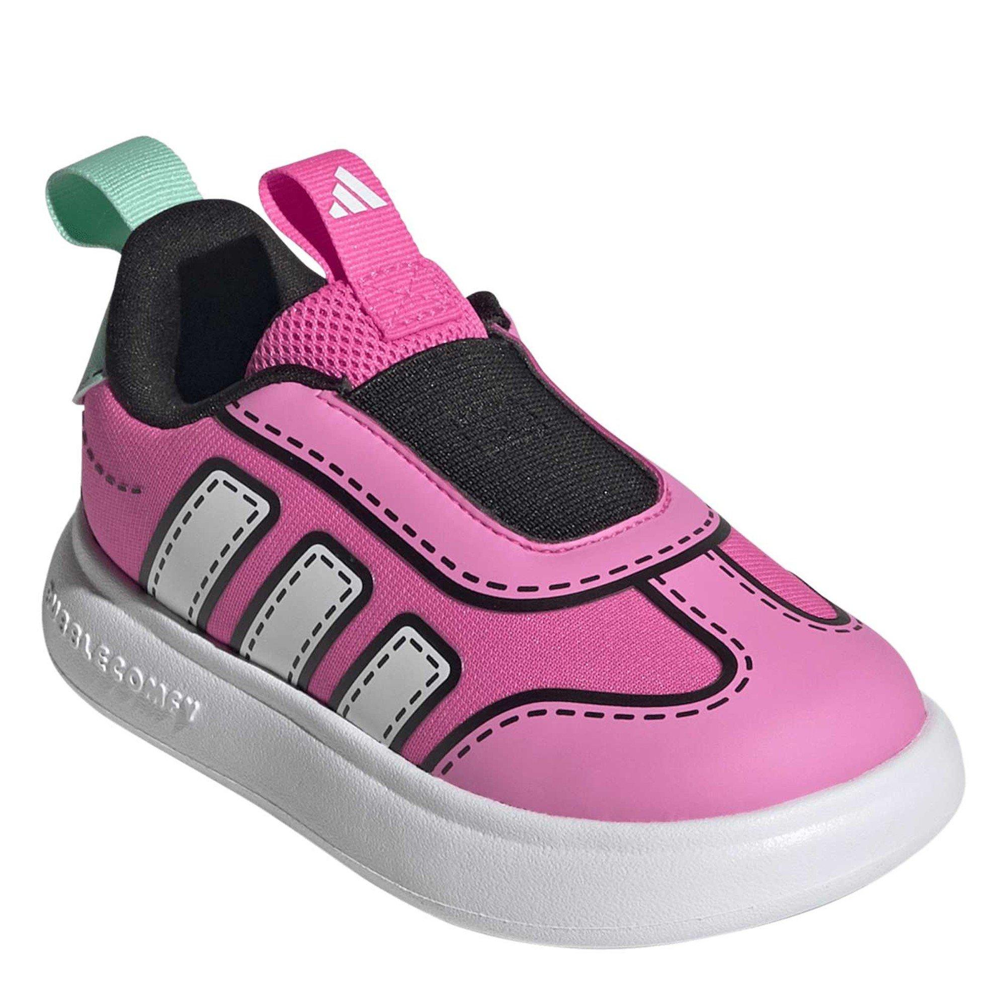 Lucid Pink/Ftwr - adidas - Adidas Bubblecomic I In99 - 3