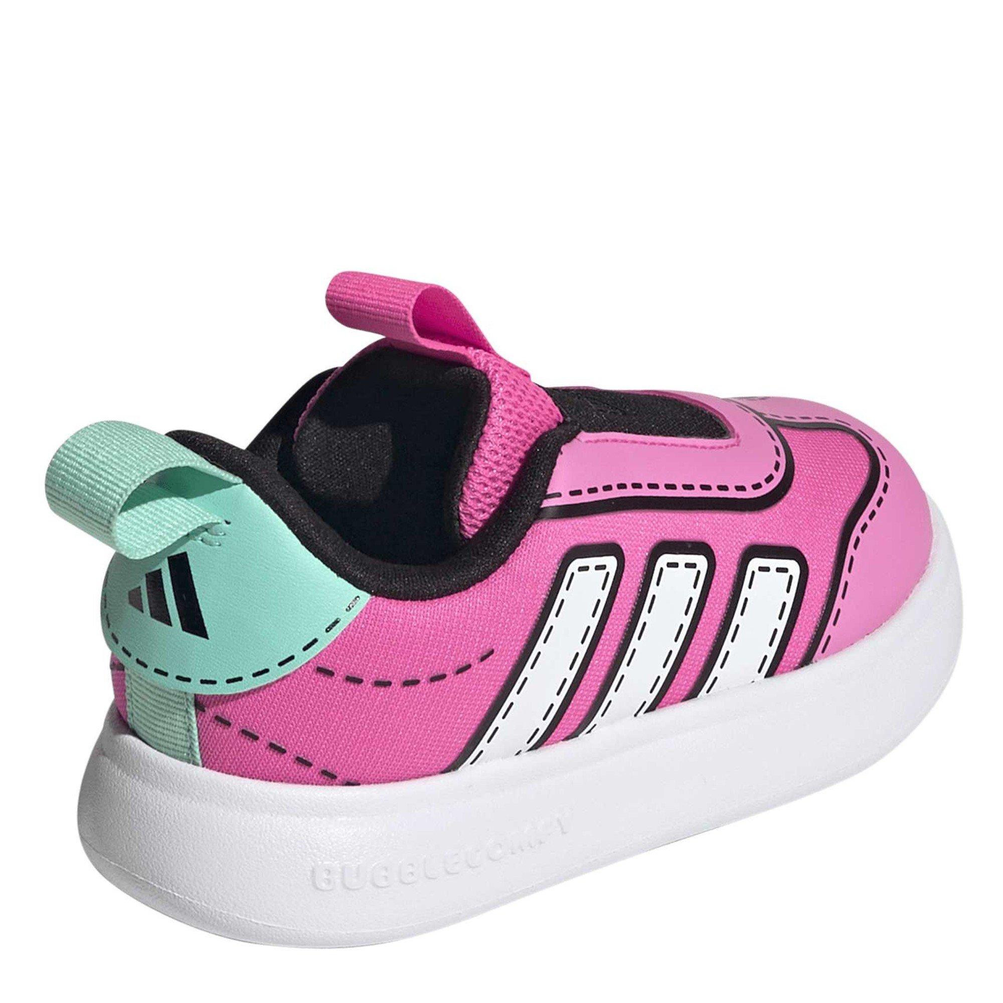 Lucid Pink/Ftwr - adidas - Adidas Bubblecomic I In99 - 4