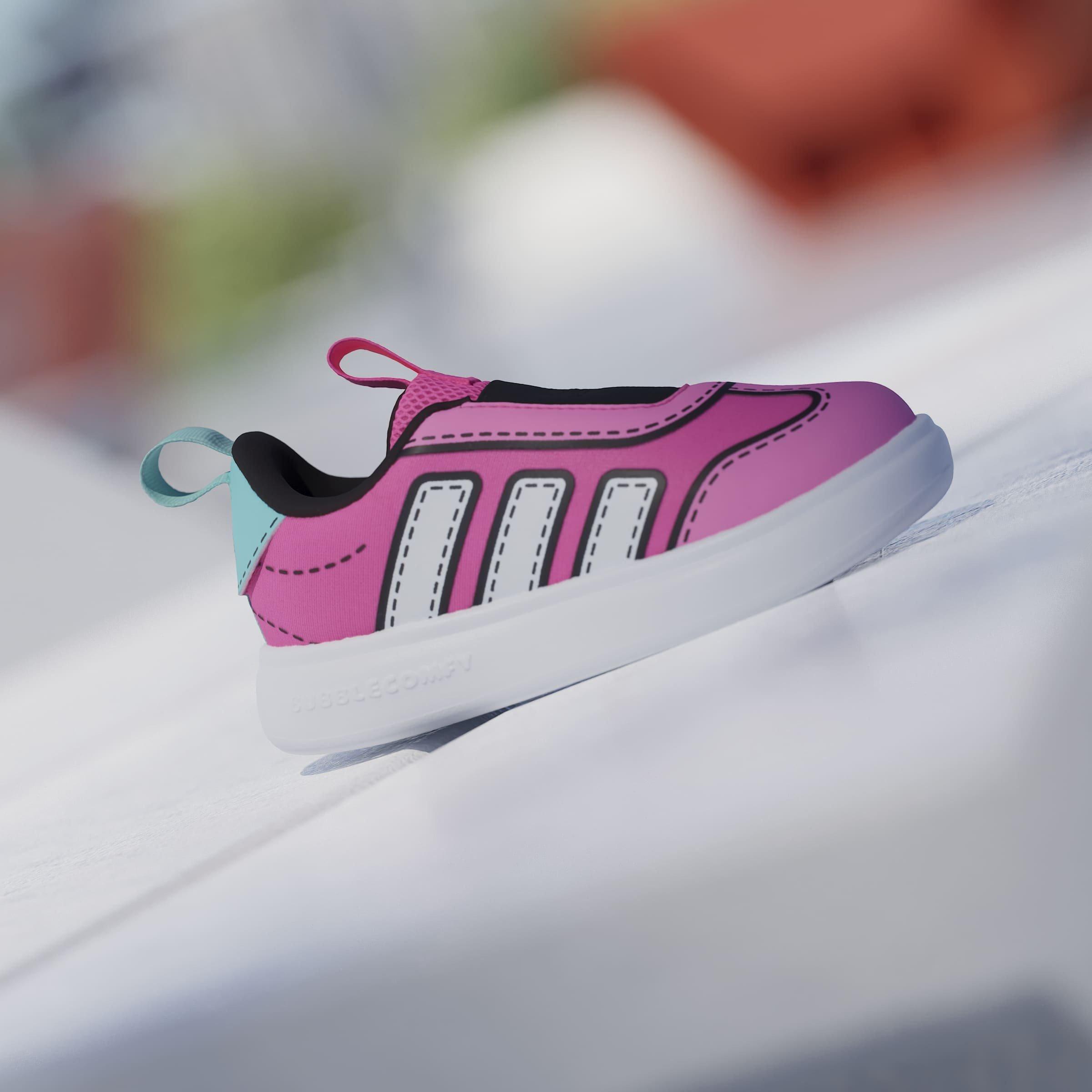 Lucid Pink/Ftwr - adidas - Adidas Bubblecomic I In99 - 10