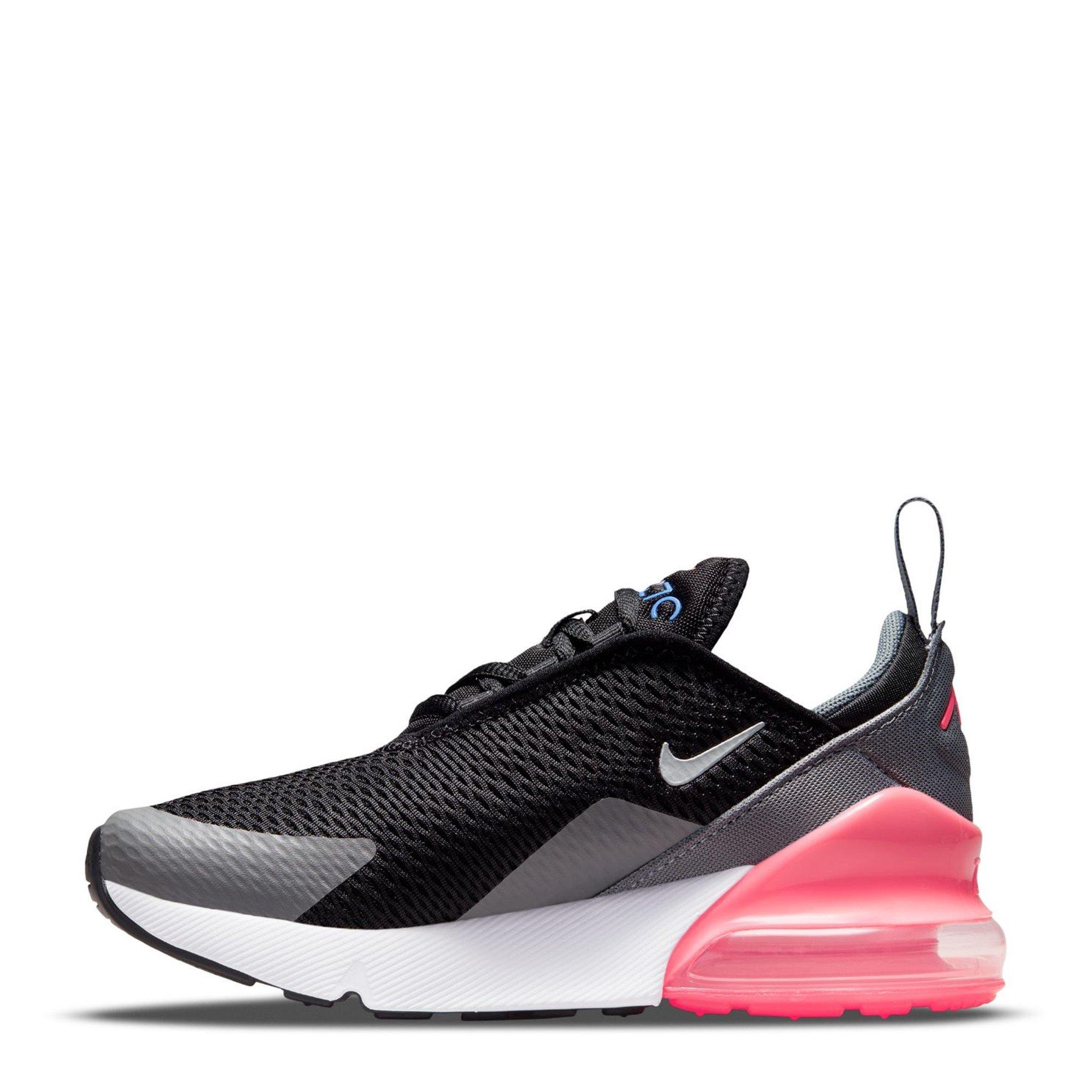 Black/Pink - Nike - Air Max 270 Little Kids' Shoe - 2