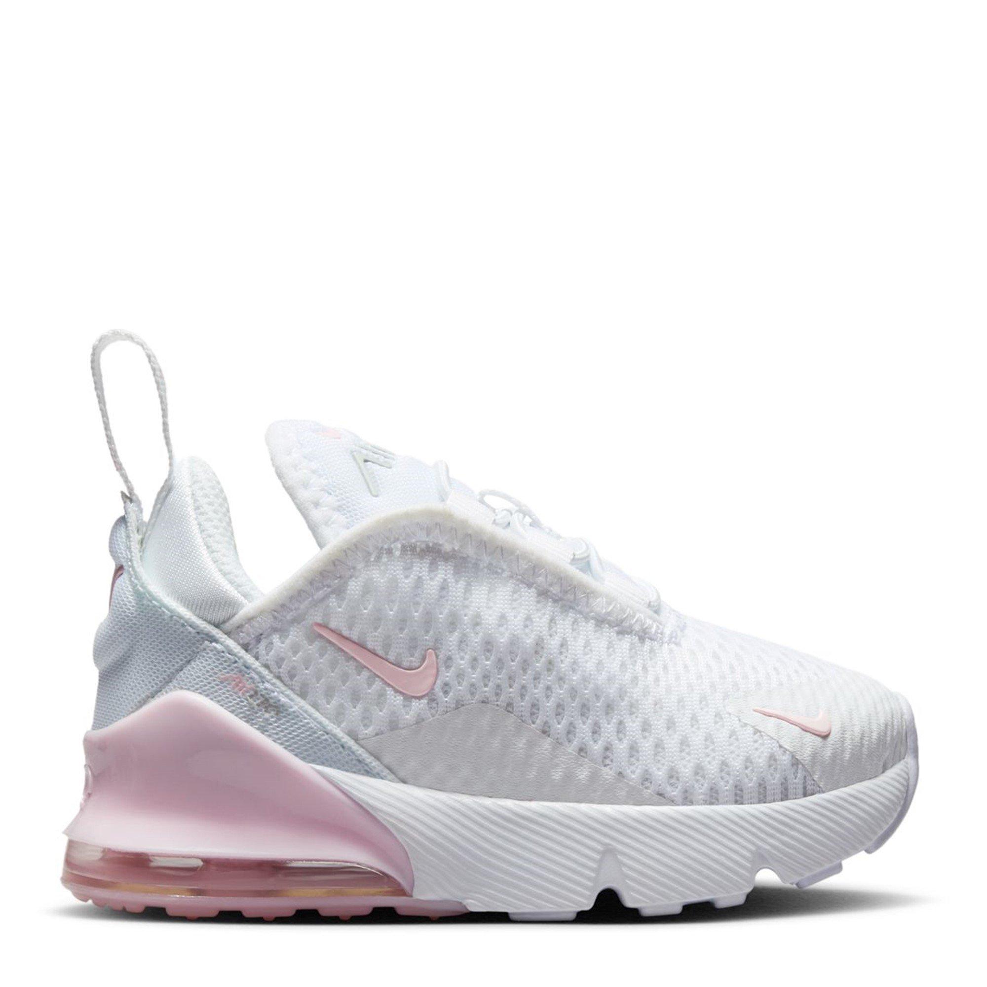 Nike  Air Max 270 Baby/Toddler Shoe - White/Pink - C5 (21.5)