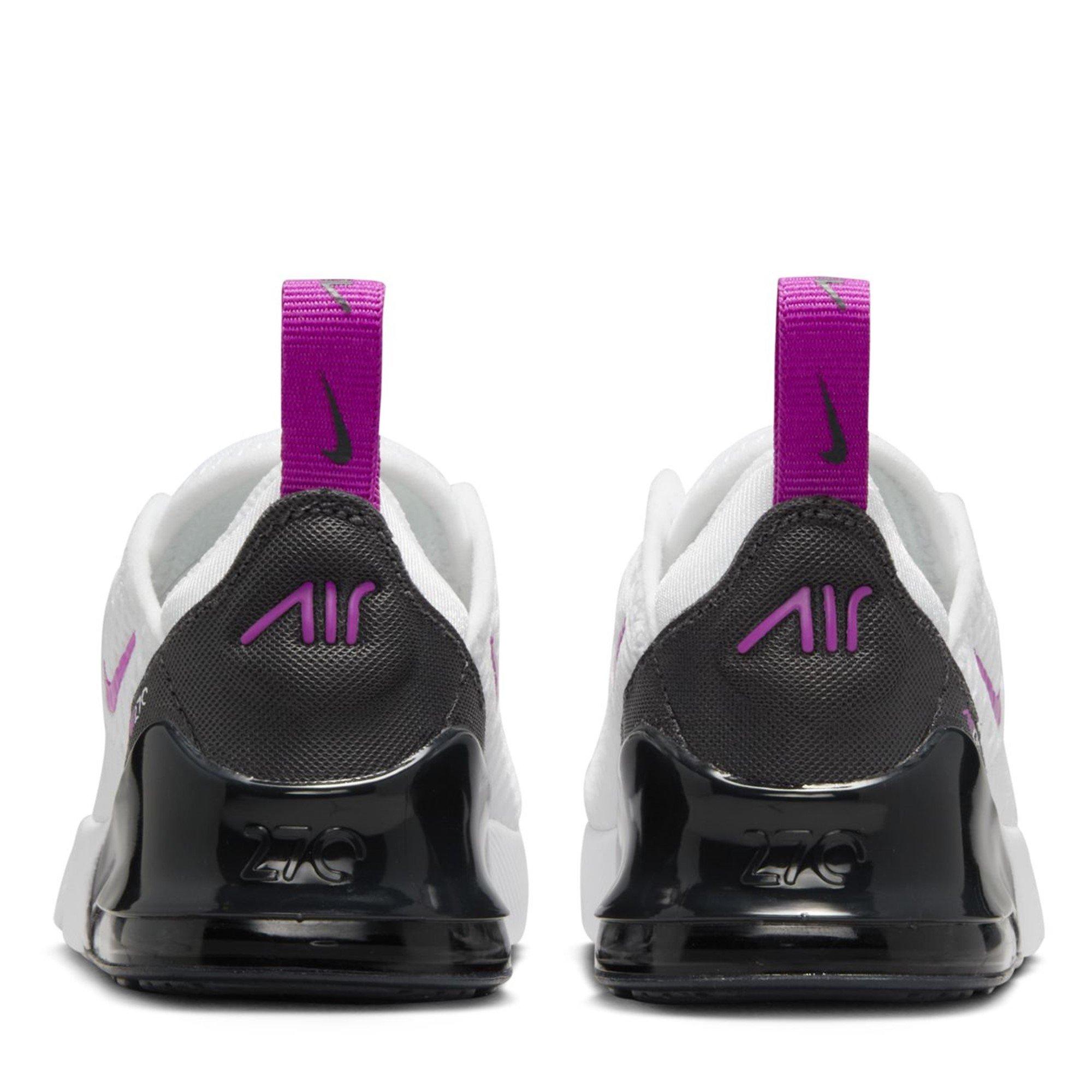 White/Pink - Nike - Air Max 270 Baby/Toddler Shoe - 6