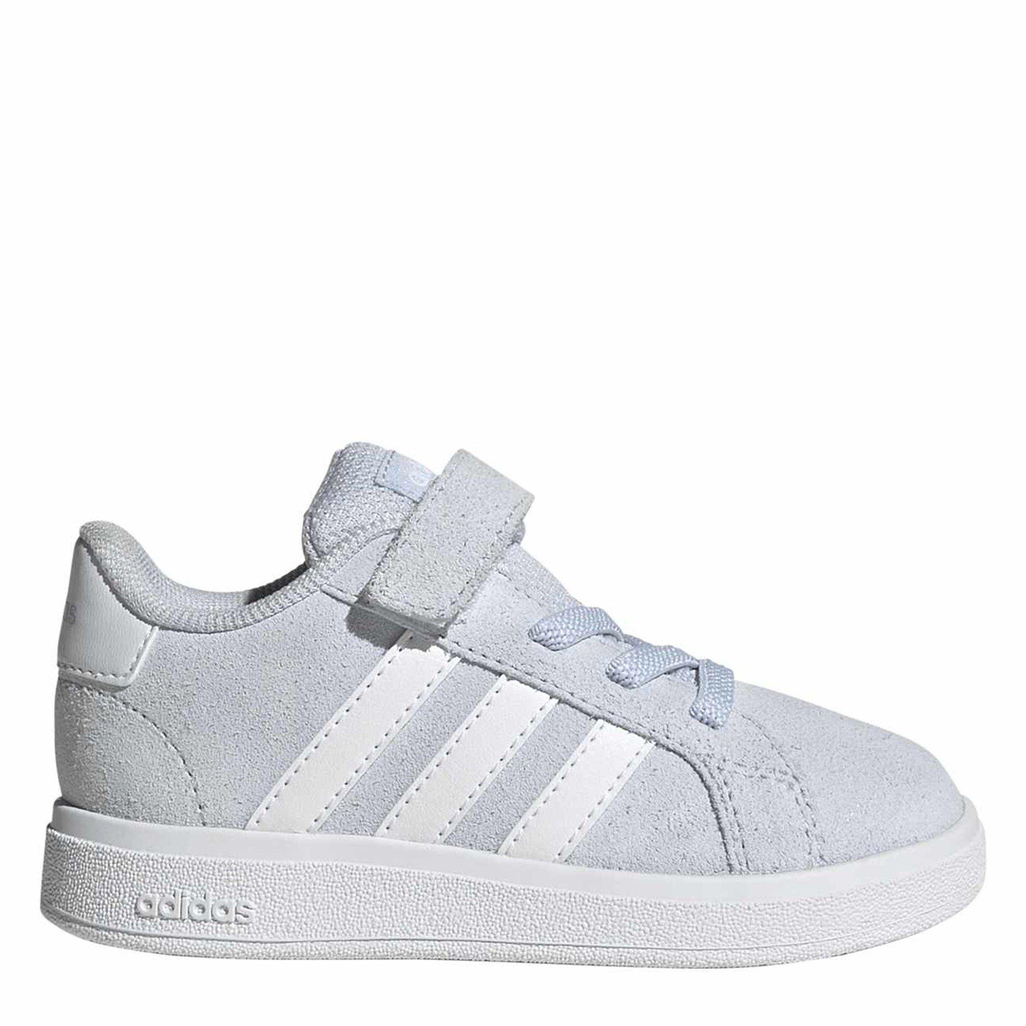 Adidas  Infant Grand Court 0 - Crystal Sky/Ftw - C8.5 (26)