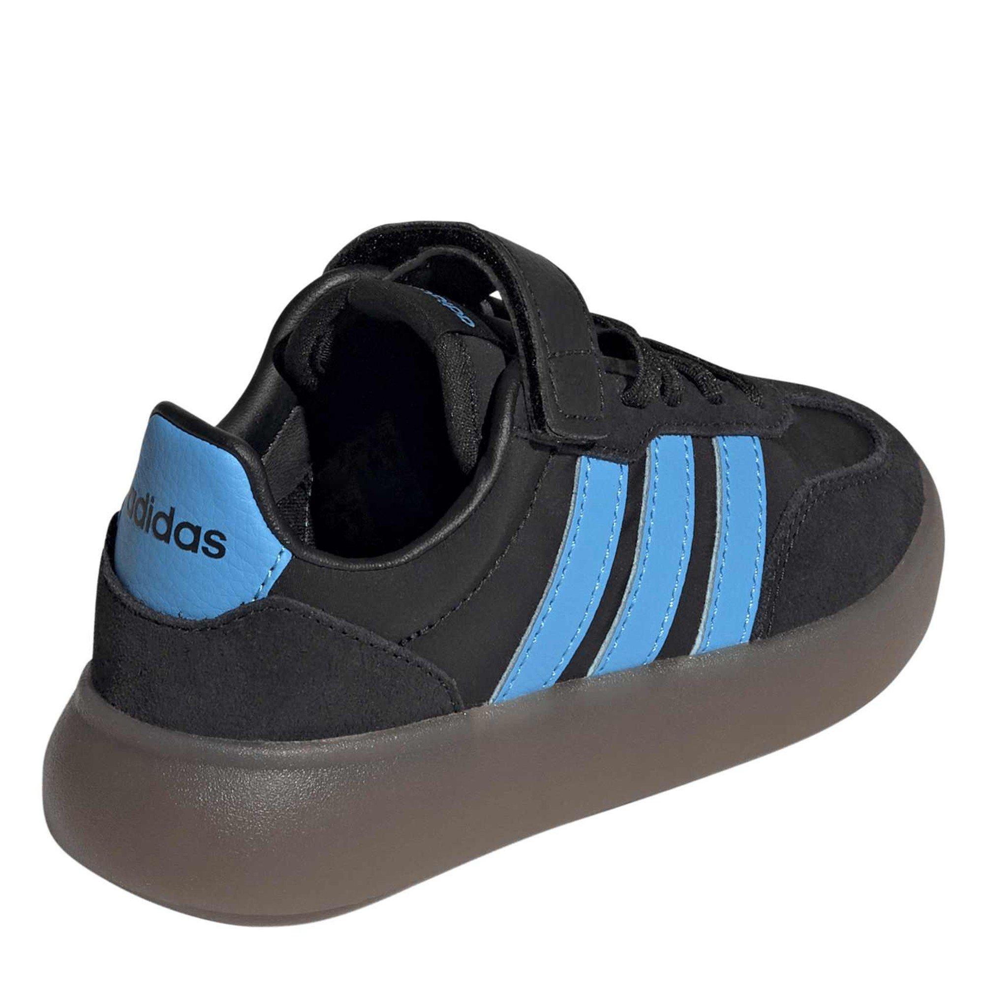 Core Black/Luci - adidas - Kids' Barreda Decode Low-Top Trainers - 4