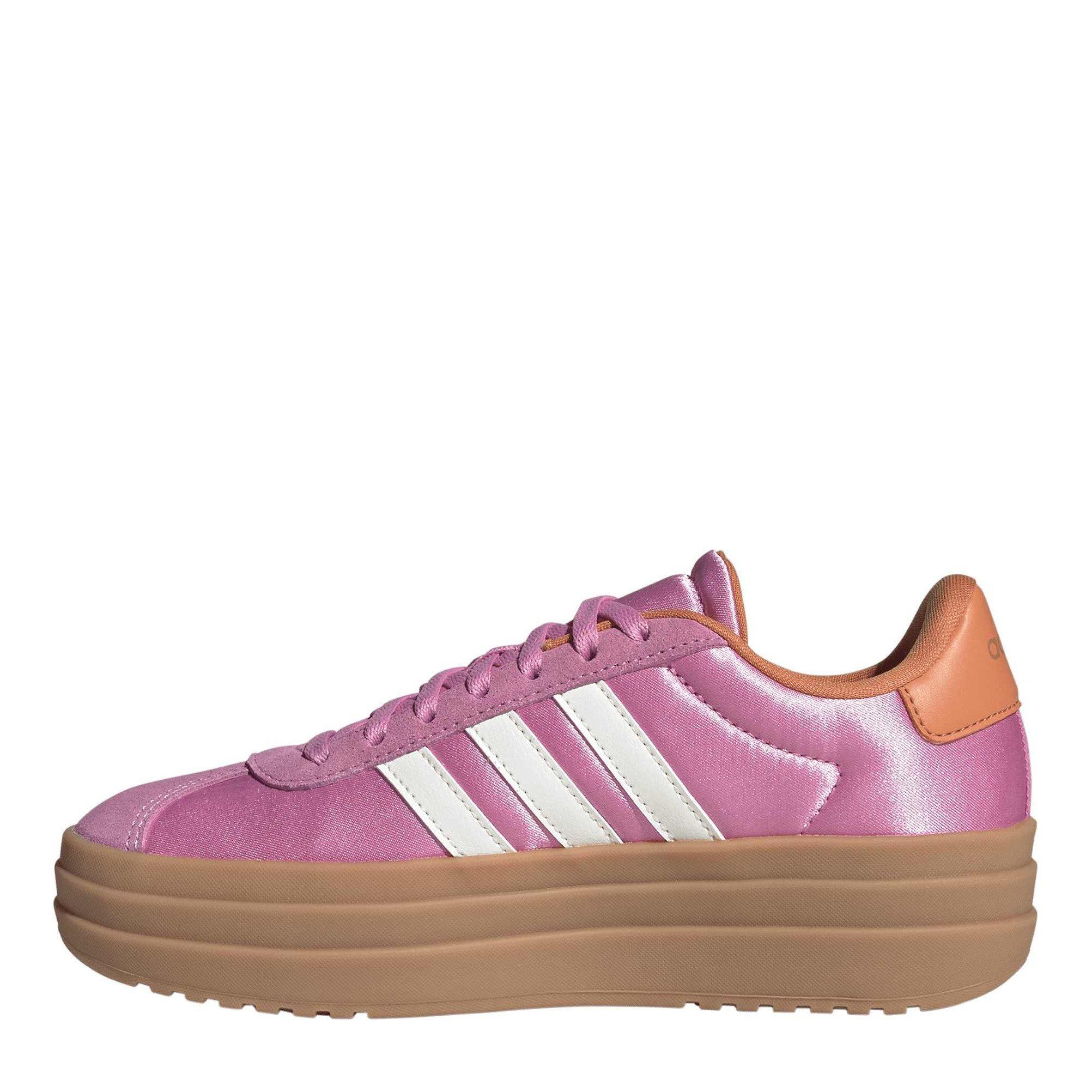 Bliss Pink/Off - adidas - Adidas Vl Court Bold Jn99 - 2