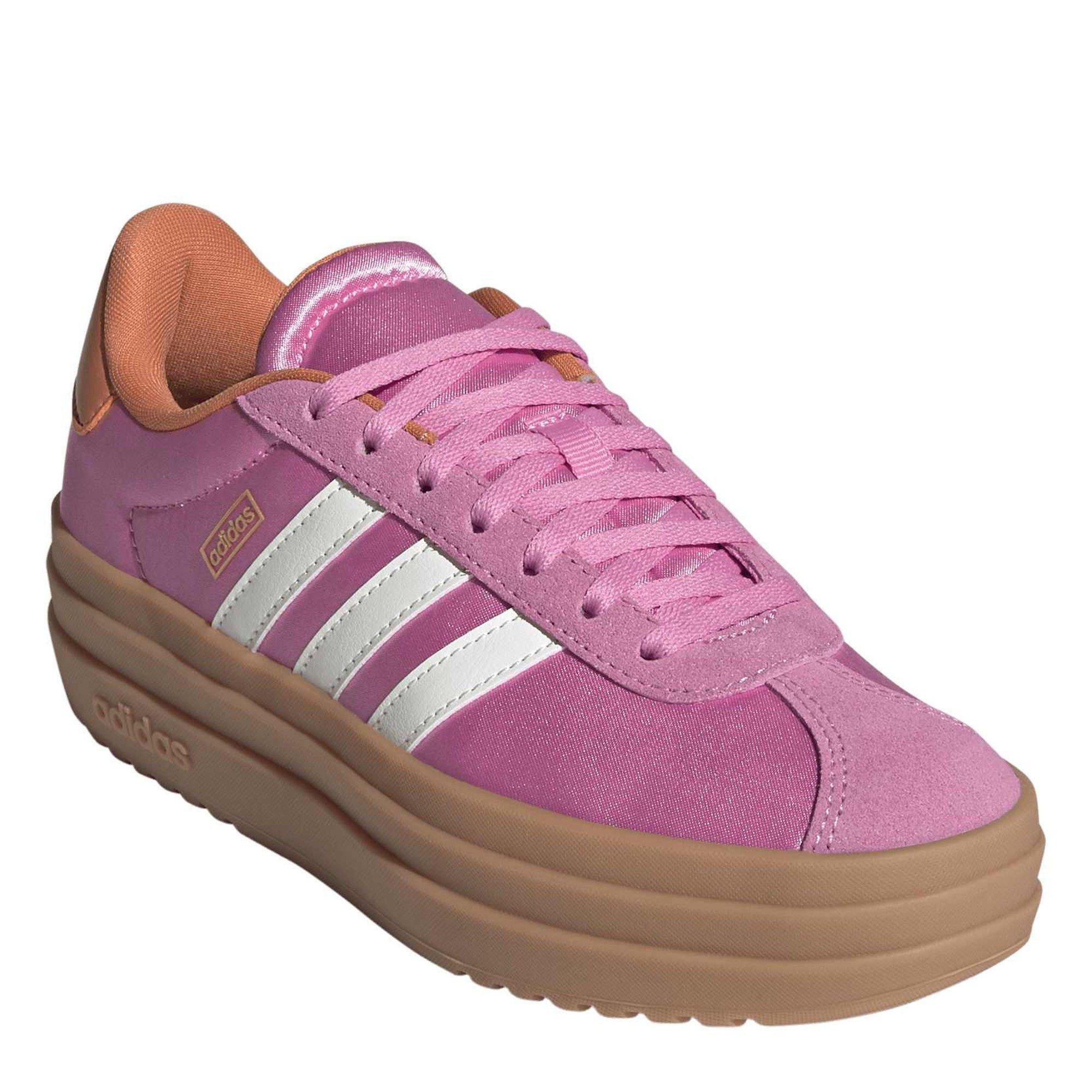 Bliss Pink/Off - adidas - Adidas Vl Court Bold Jn99 - 3