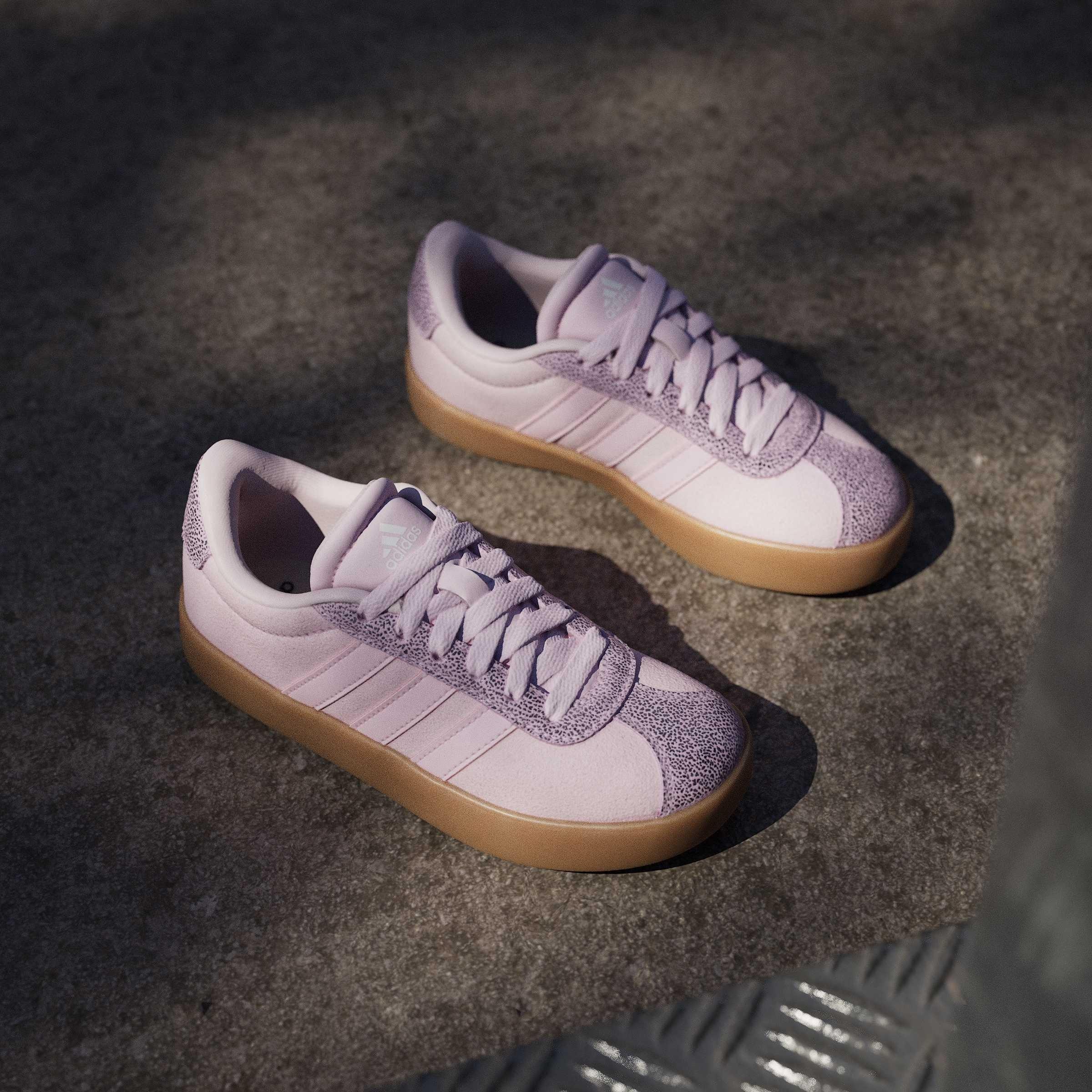 Clear Pink/Clea - adidas - Adidas Vl Court 3.0 Jn99 - 12