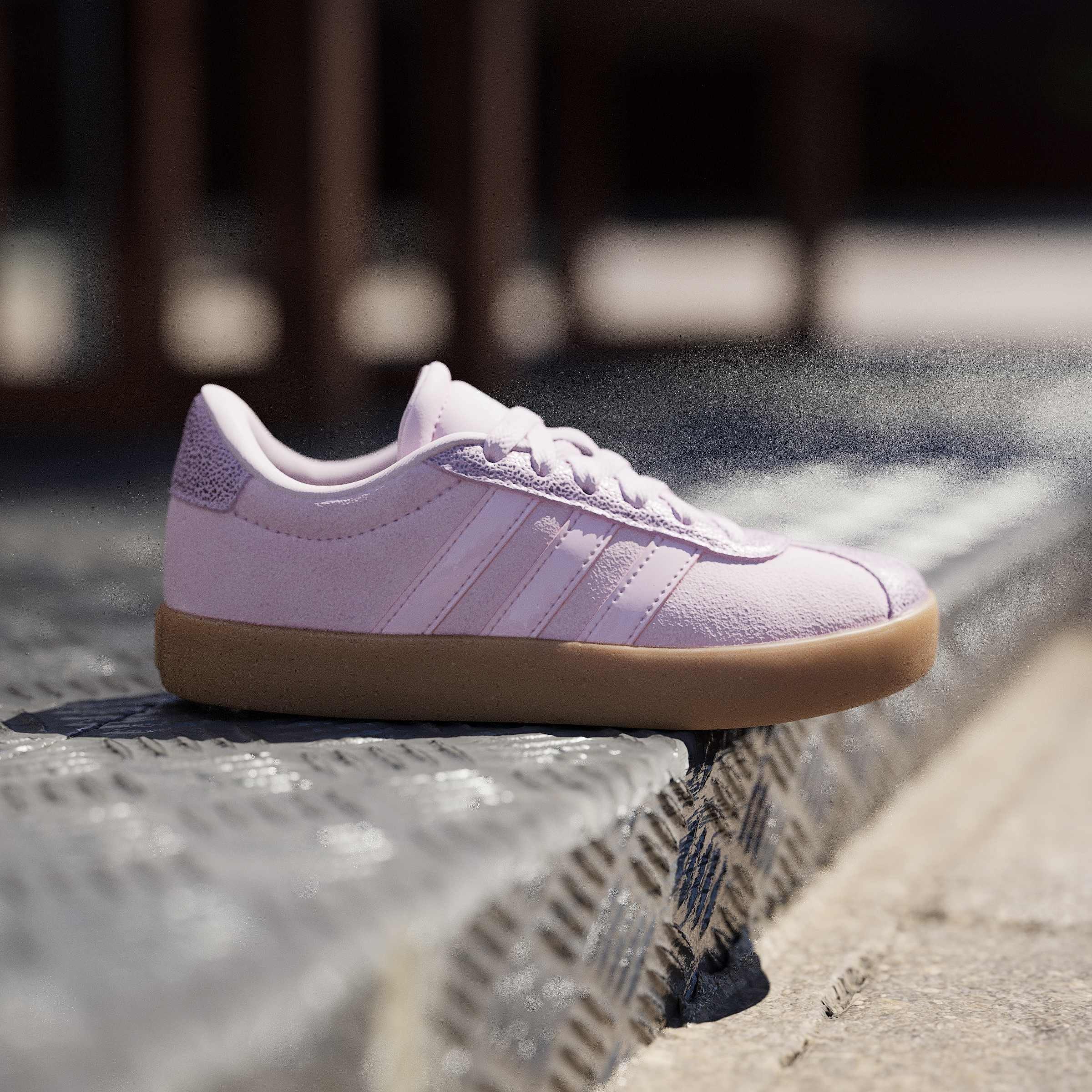 Clear Pink/Clea - adidas - Adidas Vl Court 3.0 Jn99 - 10
