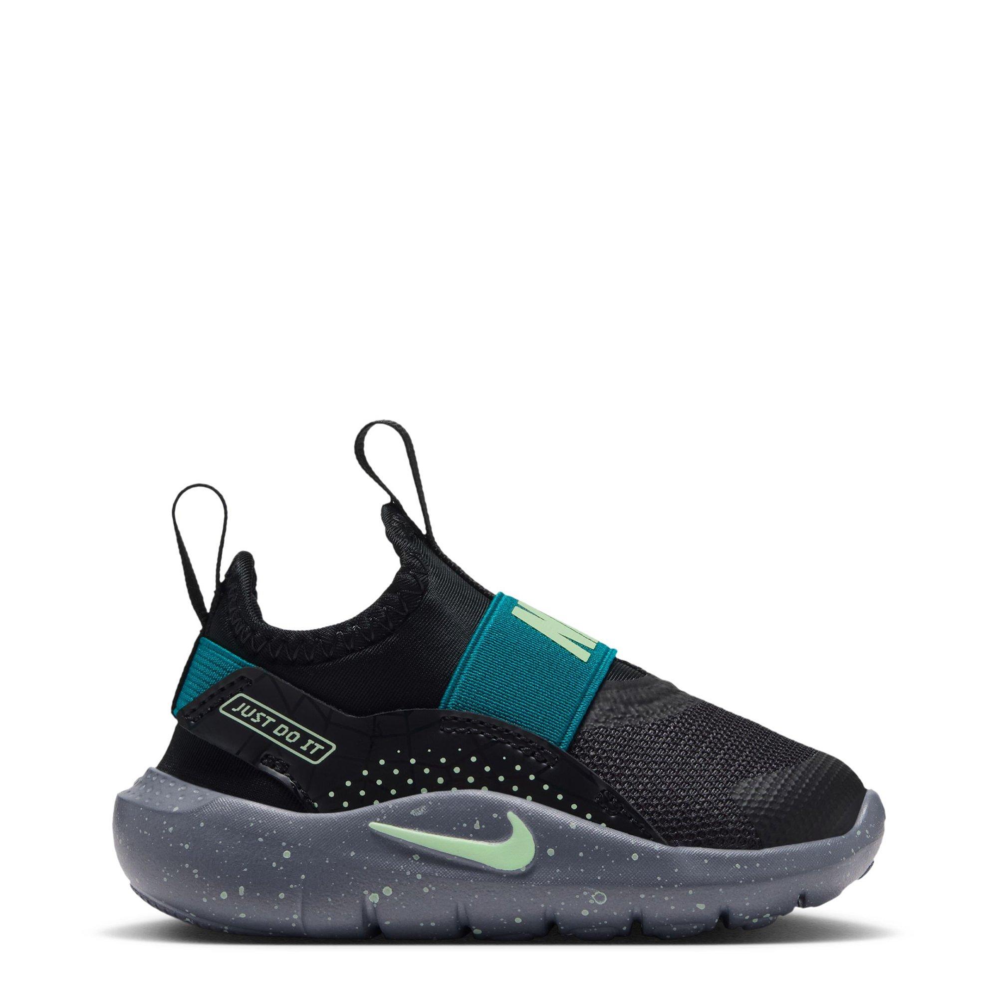 Black/Volt - Nike - Flex Runner 4 Infant Shoes - 1