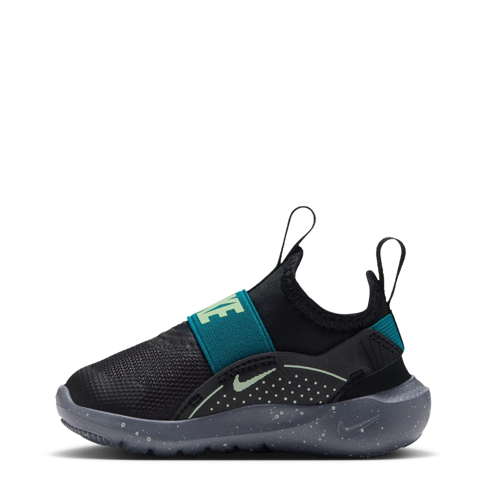 Black/Volt - Nike - Flex Runner 4 Infant Shoes - 2