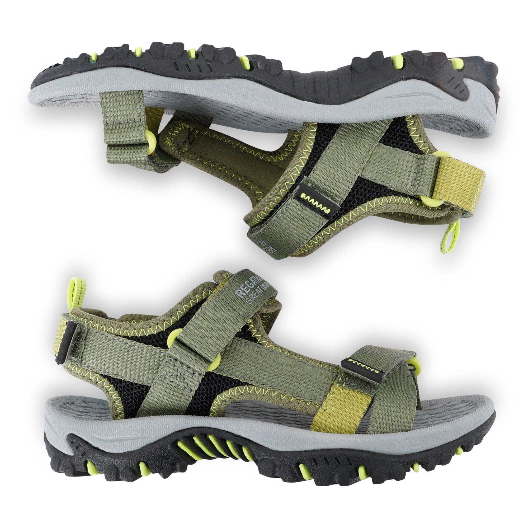 Nephgrn/Wdlm - Regatta - Kids Blaze Breathable Sandals - 3