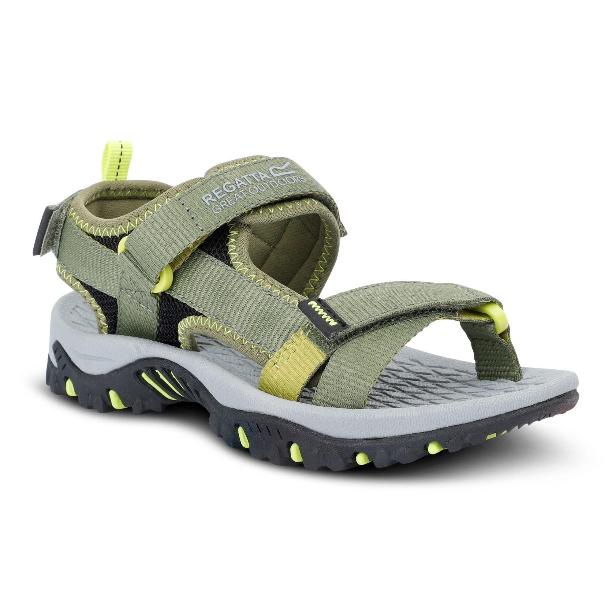 Nephgrn/Wdlm - Regatta - Kids Blaze Breathable Sandals - 4