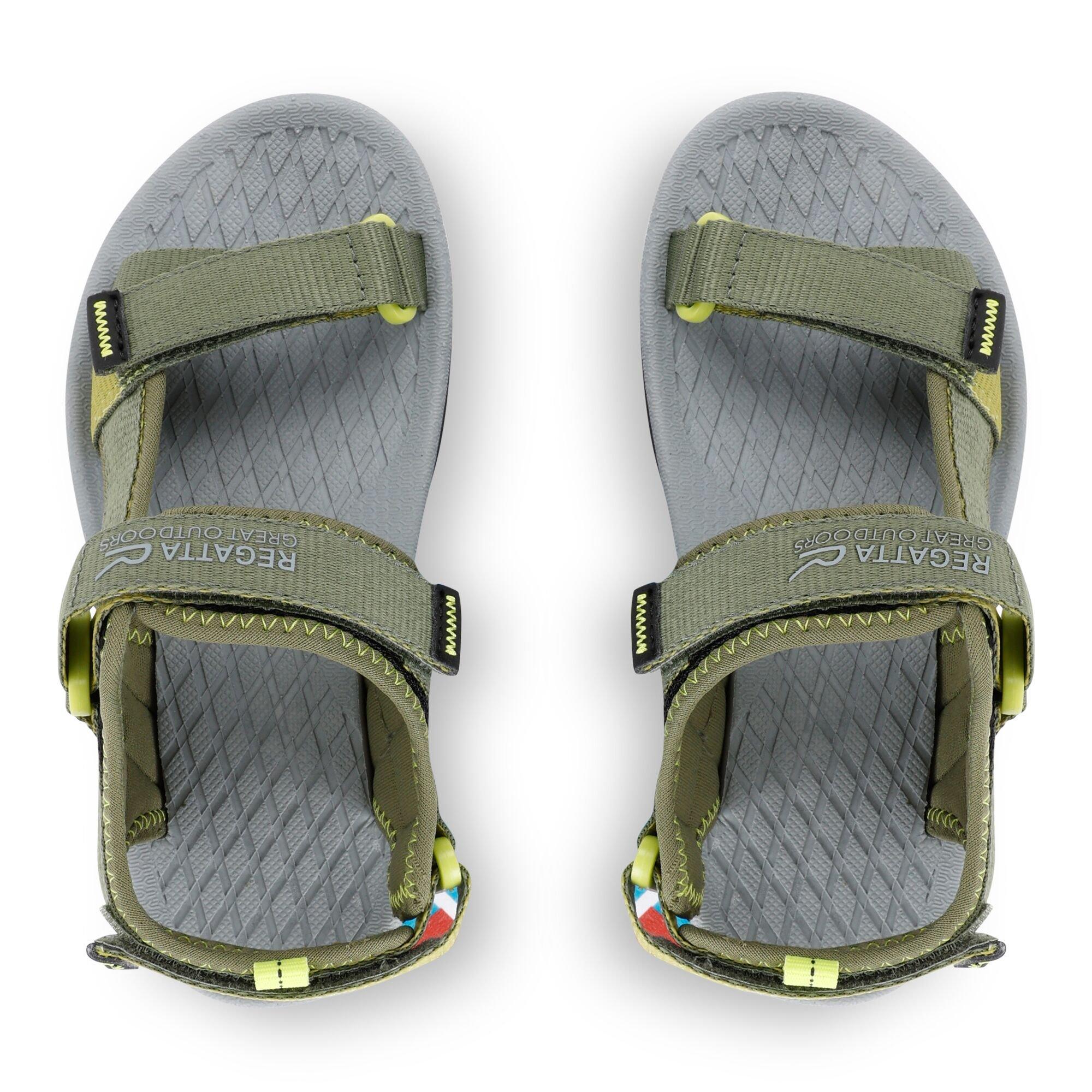 Nephgrn/Wdlm - Regatta - Kids Blaze Breathable Sandals - 6