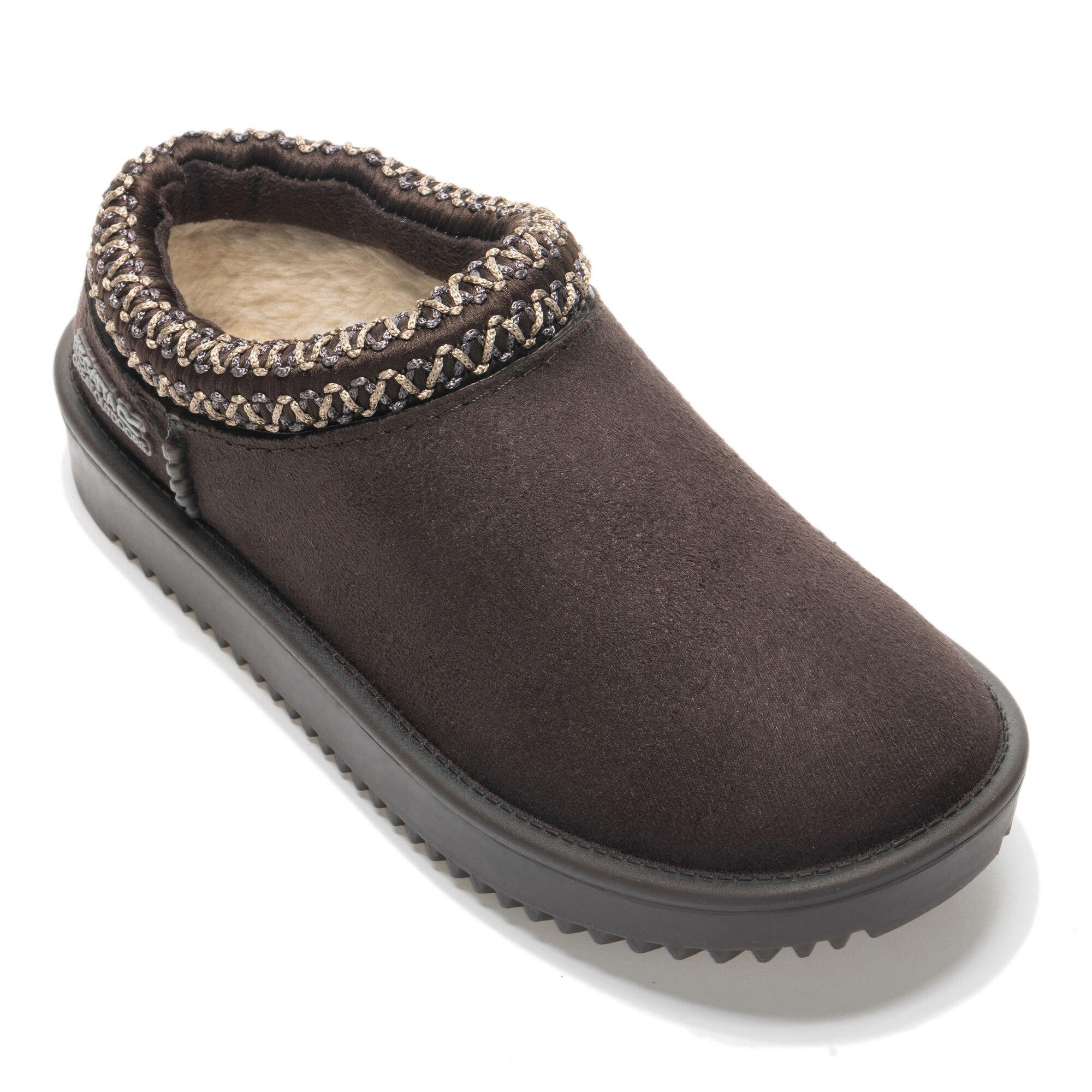 Chocolate - Regatta - Kids Risley Mule Waterproof Lifestyle Shoes - 4