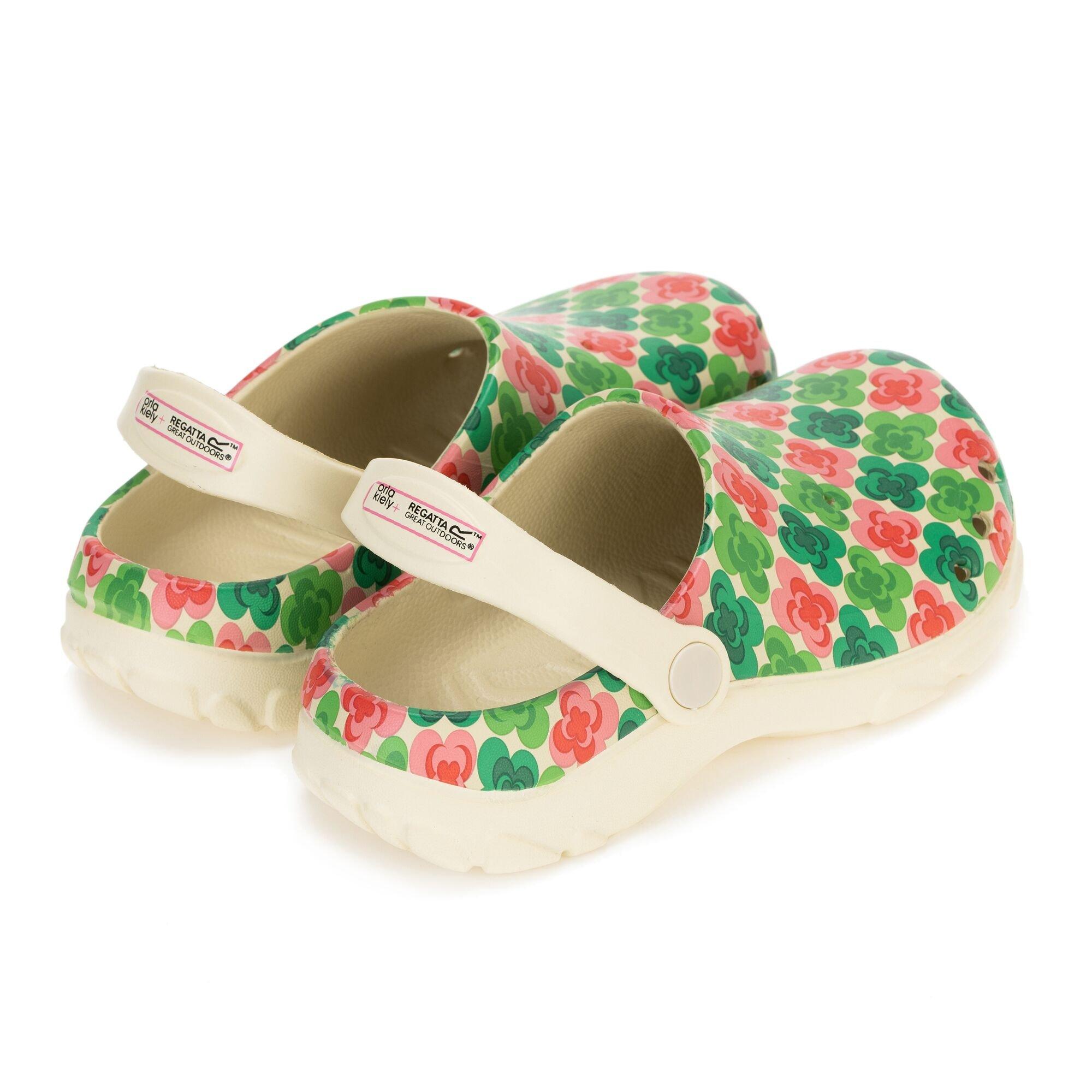 Mltiflwergrn - Regatta - Kids' Orla Kiely Floral Sports Sandals - 2