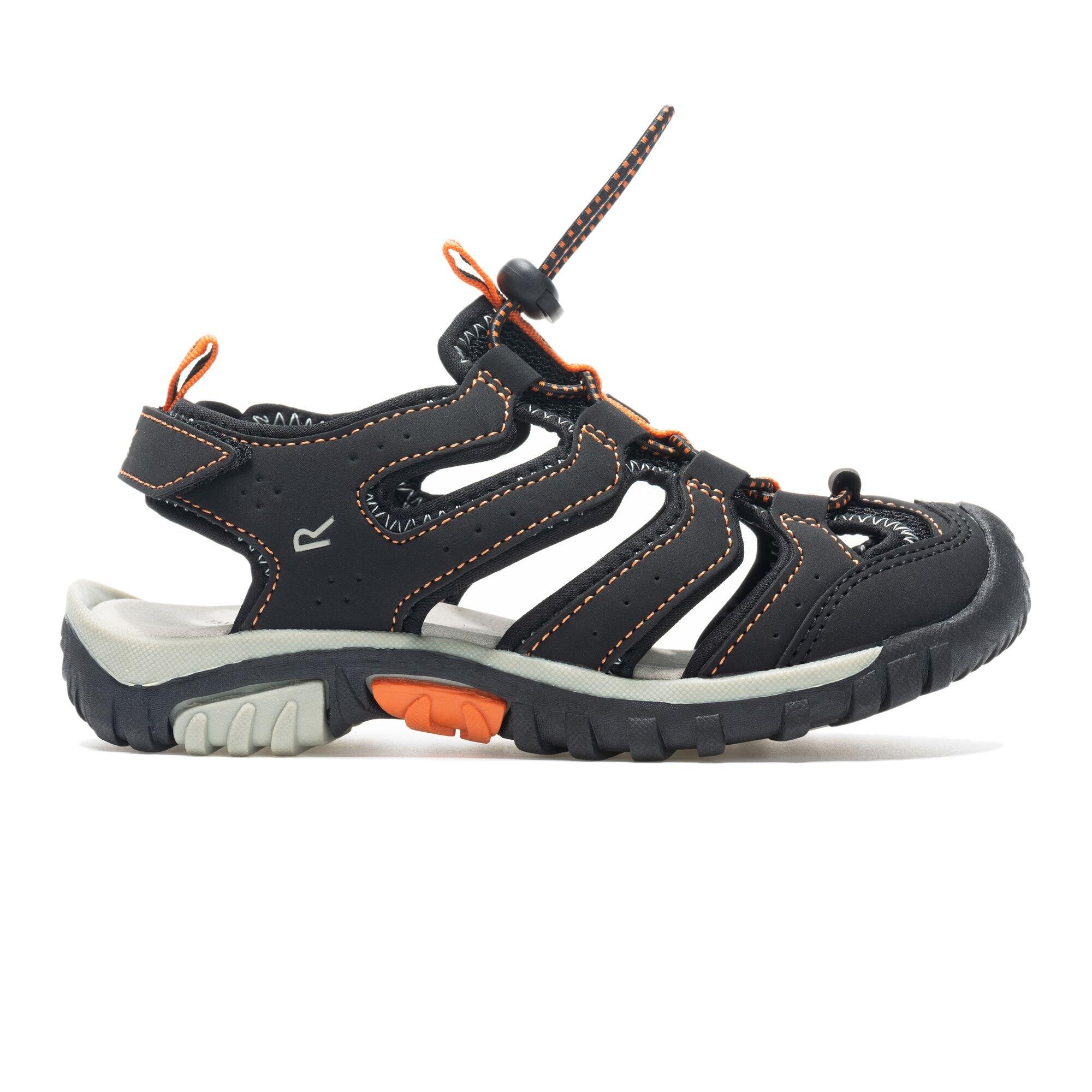 Blkrstyorng - Regatta - Kids Westshore IV Sandals - 1