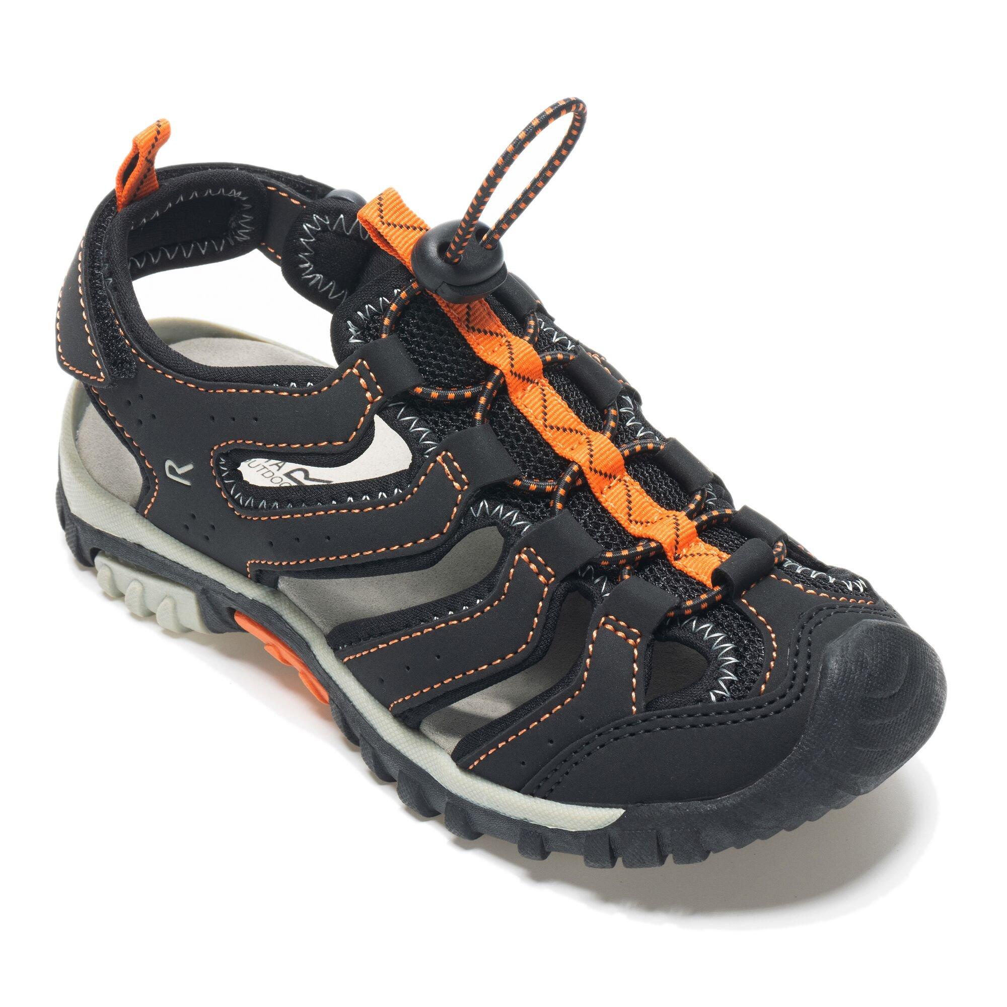 Blkrstyorng - Regatta - Kids Westshore IV Sandals - 4