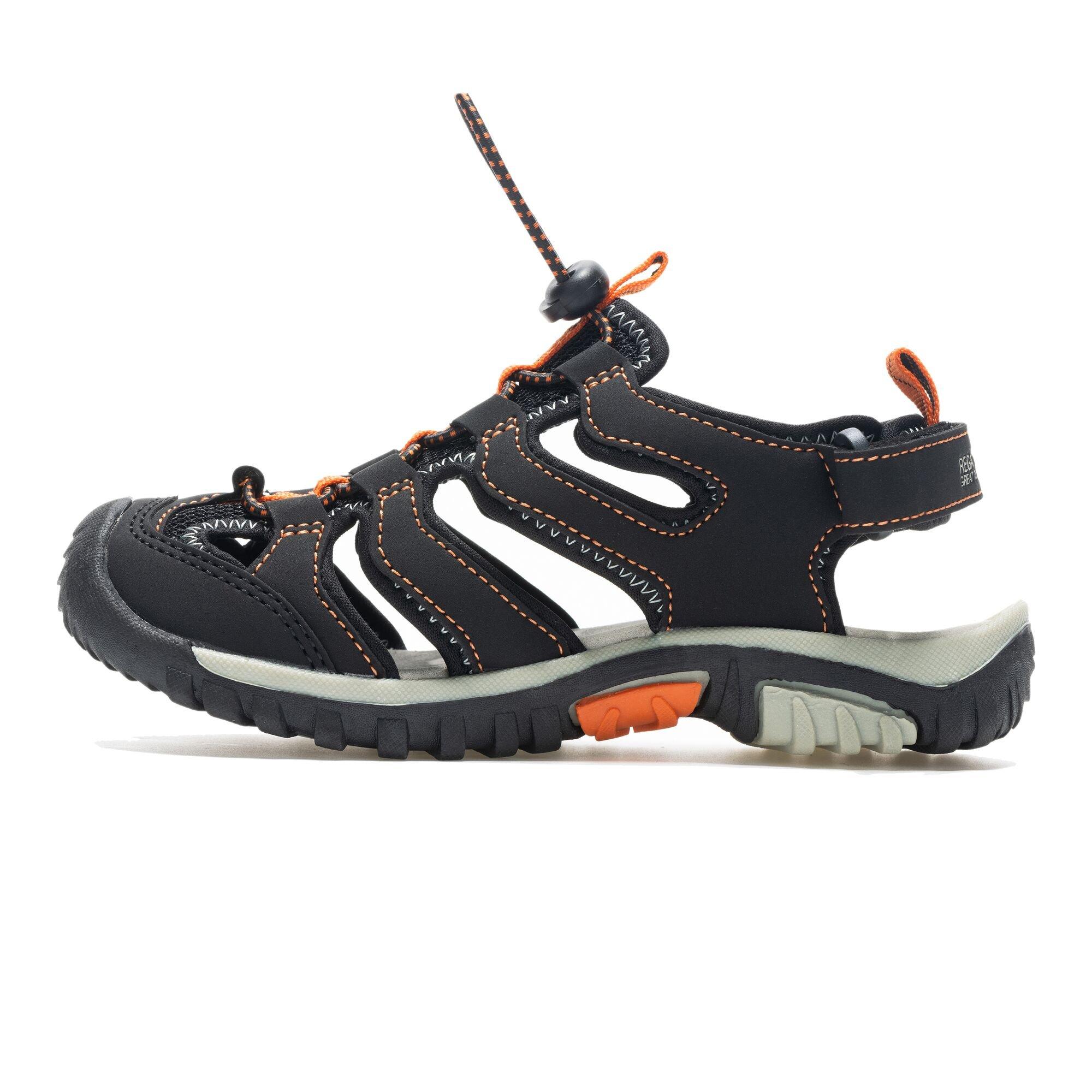 Blkrstyorng - Regatta - Kids Westshore IV Sandals - 9