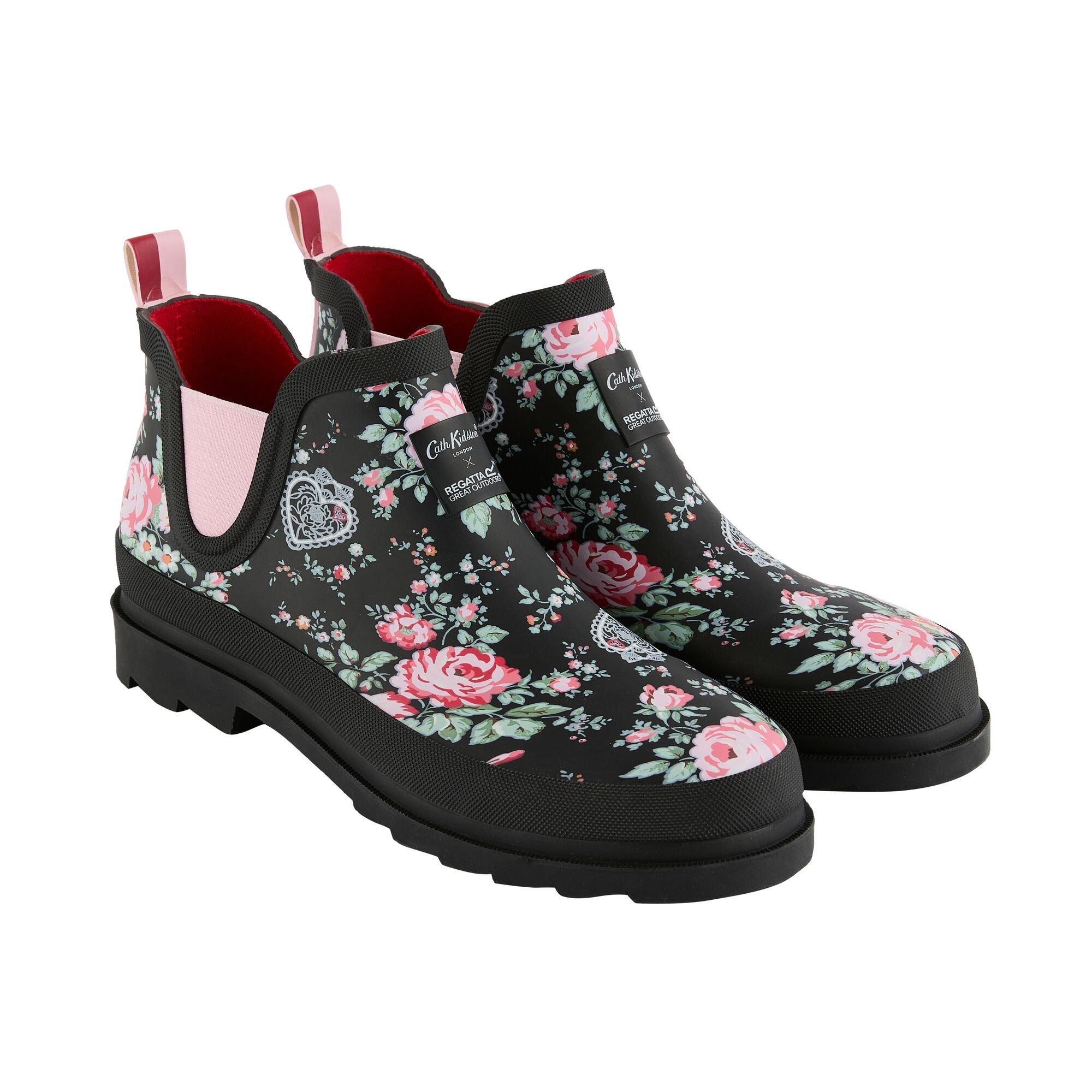 Black Hackney R - Regatta - Womens Cath Kidston Low Welly - 2