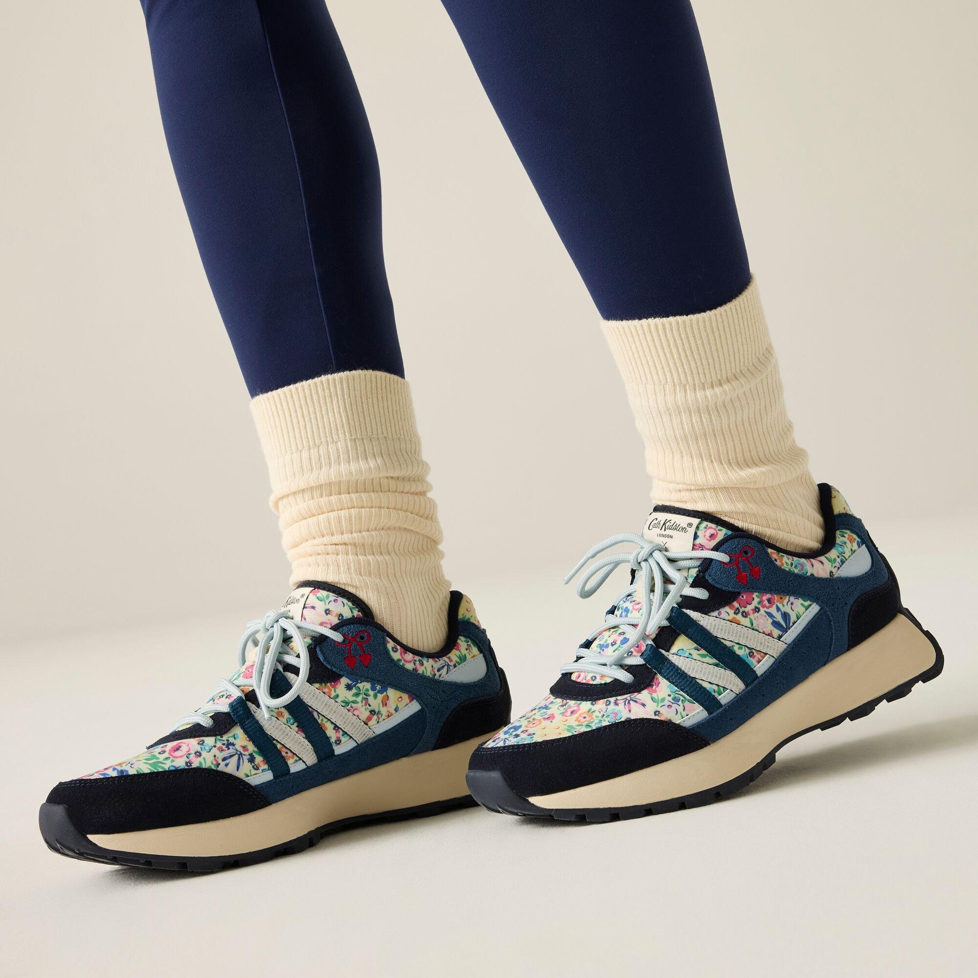 Cream Harmony D - Regatta - Womens Cath Kidston cushioned Trainer - 1