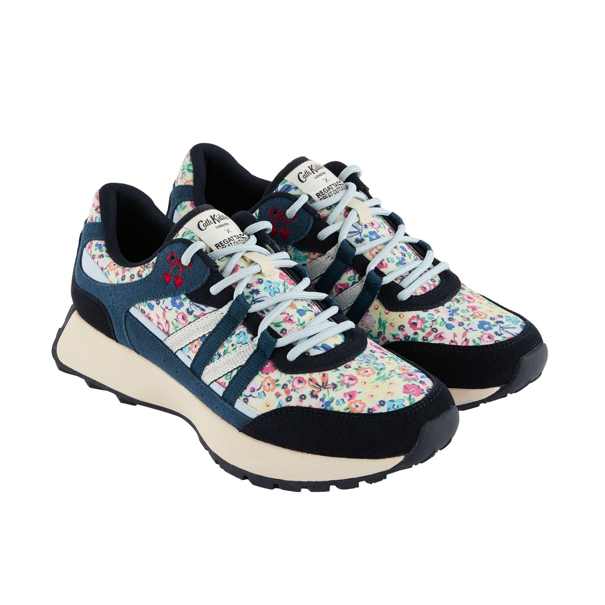 Cream Harmony D - Regatta - Womens Cath Kidston cushioned Trainer - 5