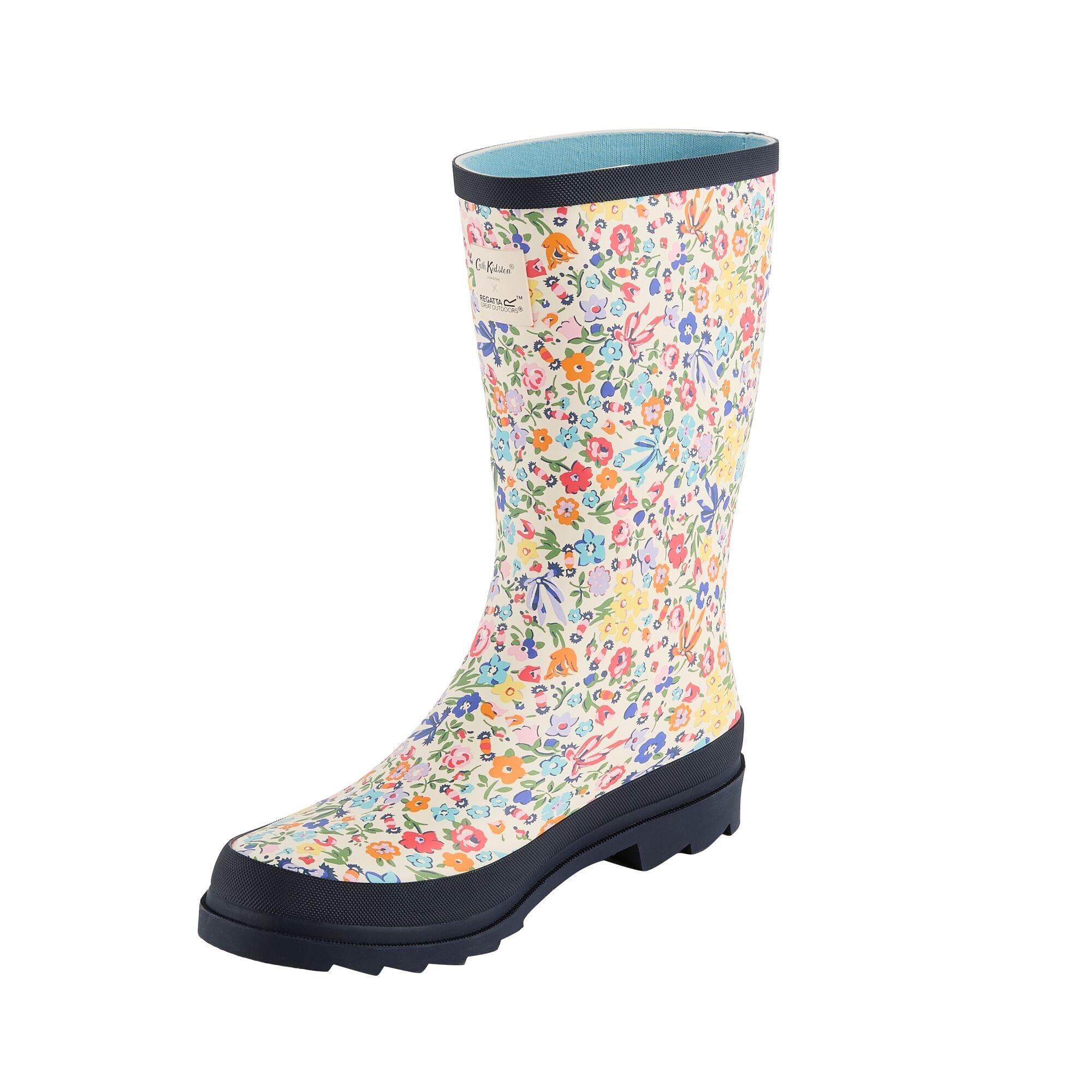 Cream Harmony D - Regatta - Womens Cath Kidston Quarter Welly - 3