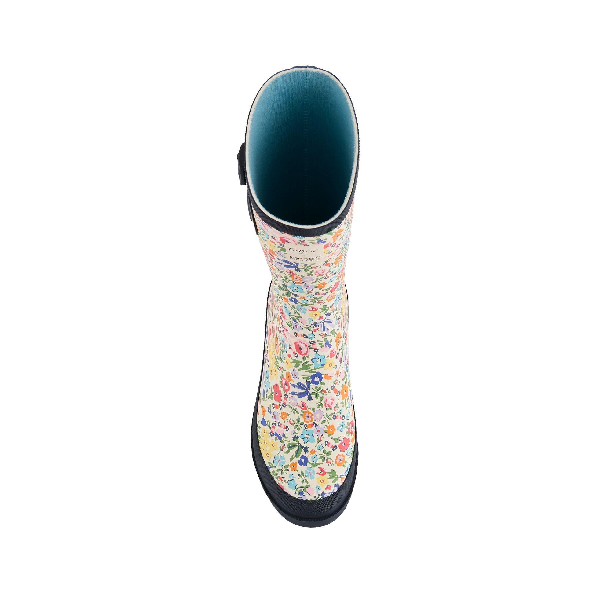 Cream Harmony D - Regatta - Womens Cath Kidston Quarter Welly - 5