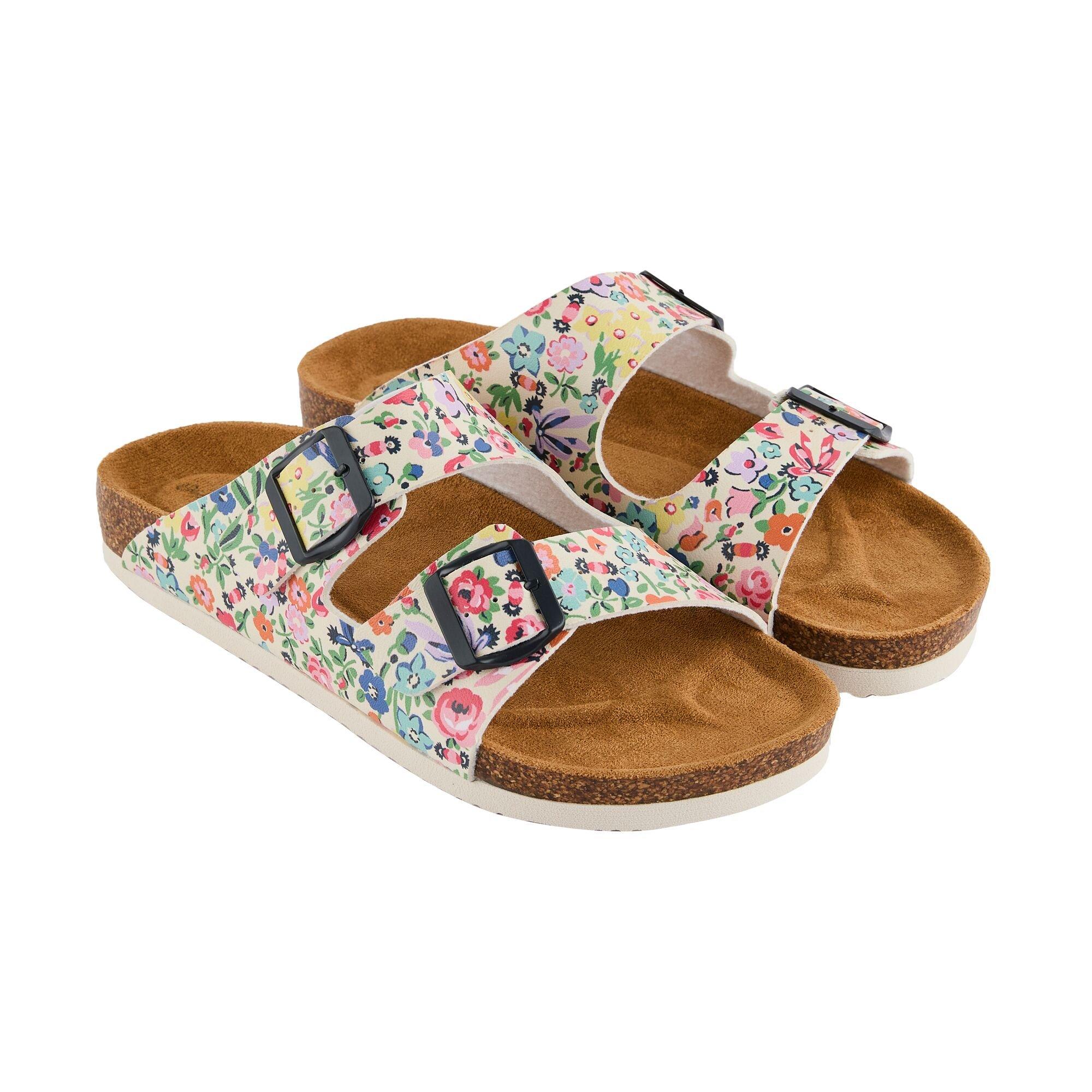 Cream Harmony D - Regatta - Womens Cath Kidston 2 Strap Sandals - 5