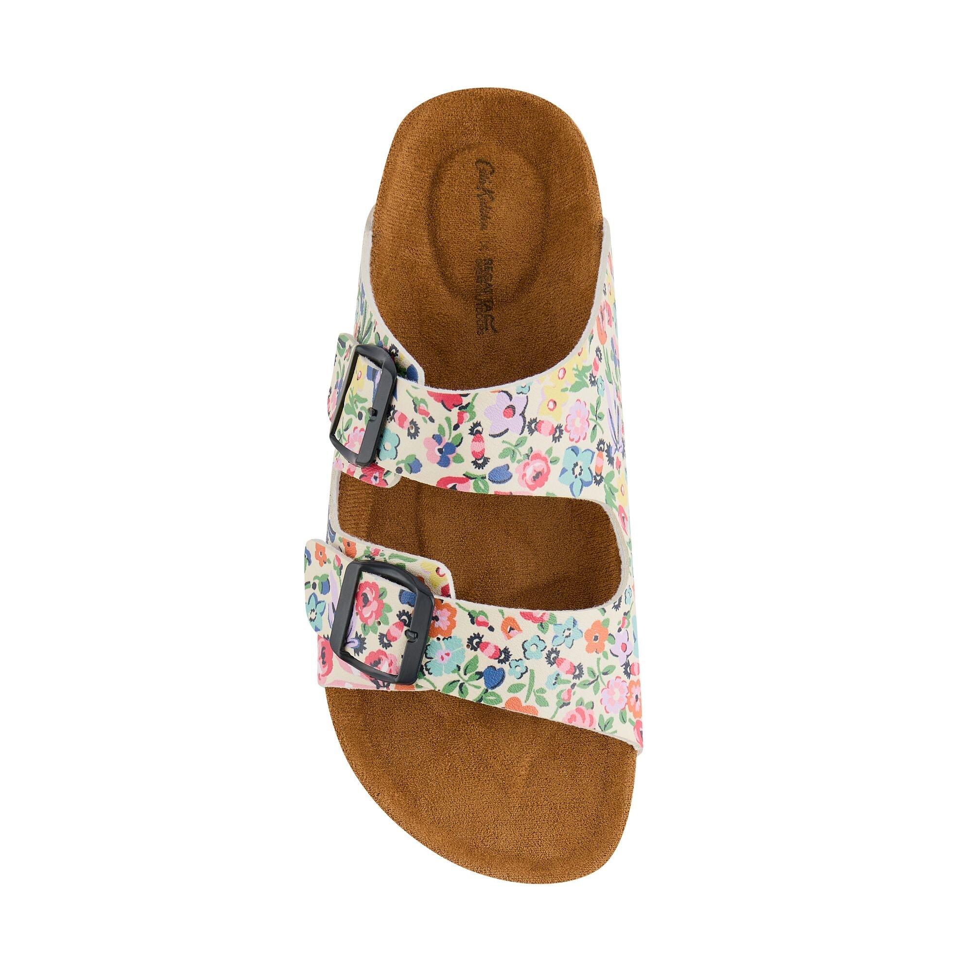 Cream Harmony D - Regatta - Womens Cath Kidston 2 Strap Sandals - 8