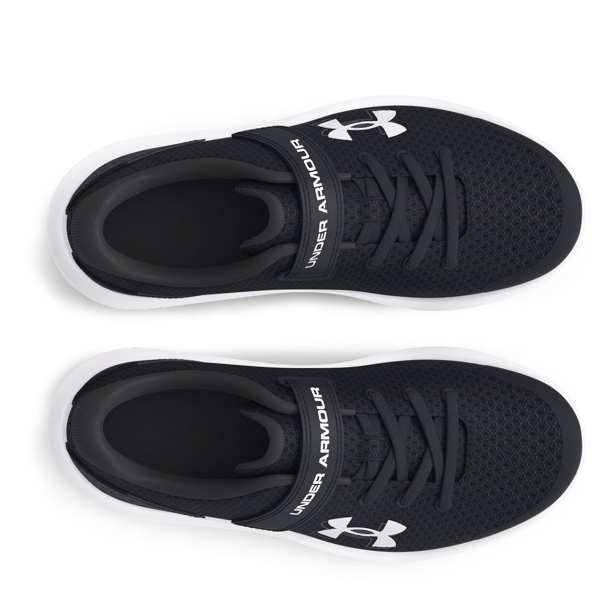 Zwart/Wit - Under Armour - Surge 4 AC Running Shoes Unisex Childrens - 4