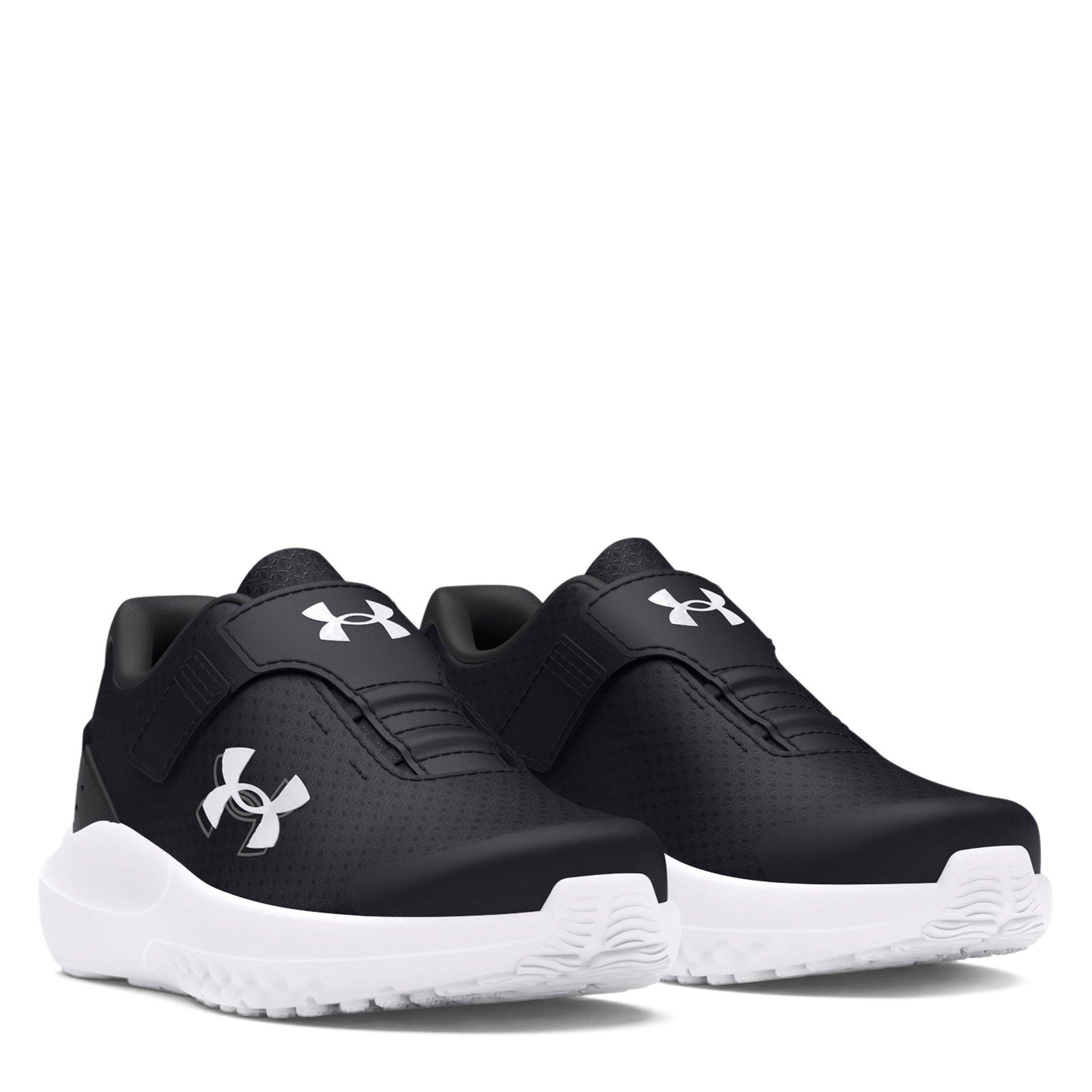 Black/White - Under Armour - Surge 4 AC Running Shoes Unisex Infants - 5