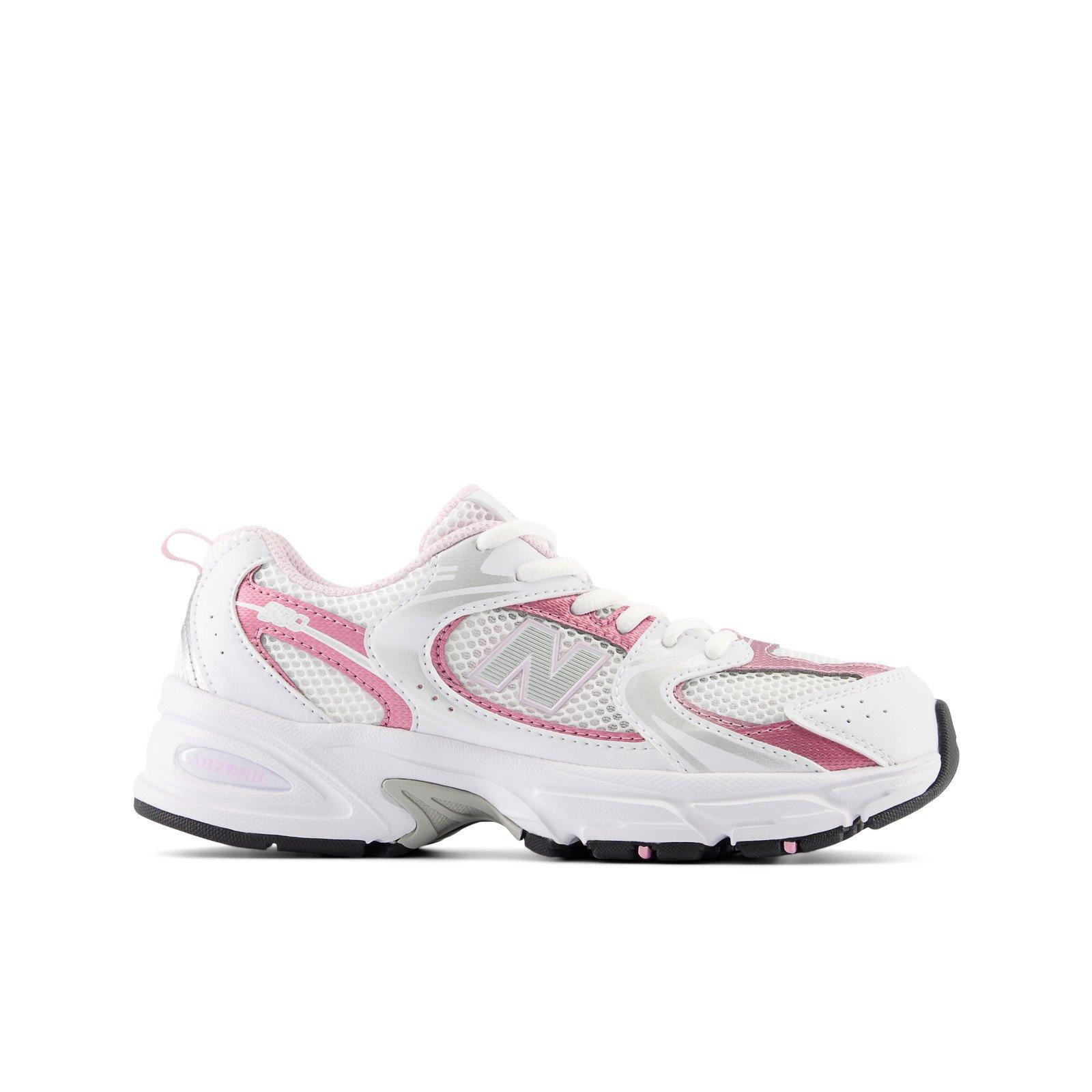 New Balance Boys Nb 530 Junior - White/Pink - 5.5 (38.5)