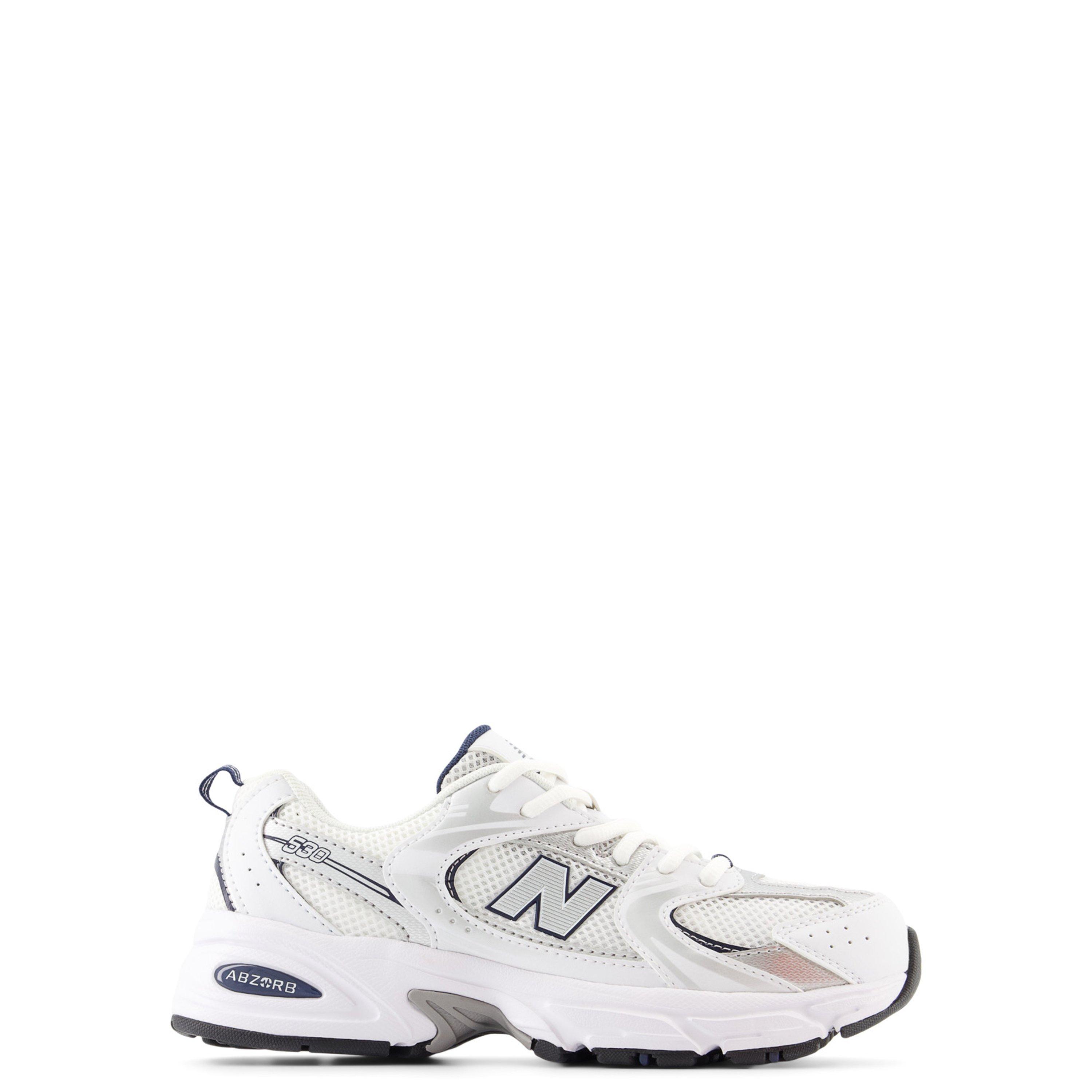 New Balance Boys Nb 530 Junior - White/Navy - 5.5 (38.5)