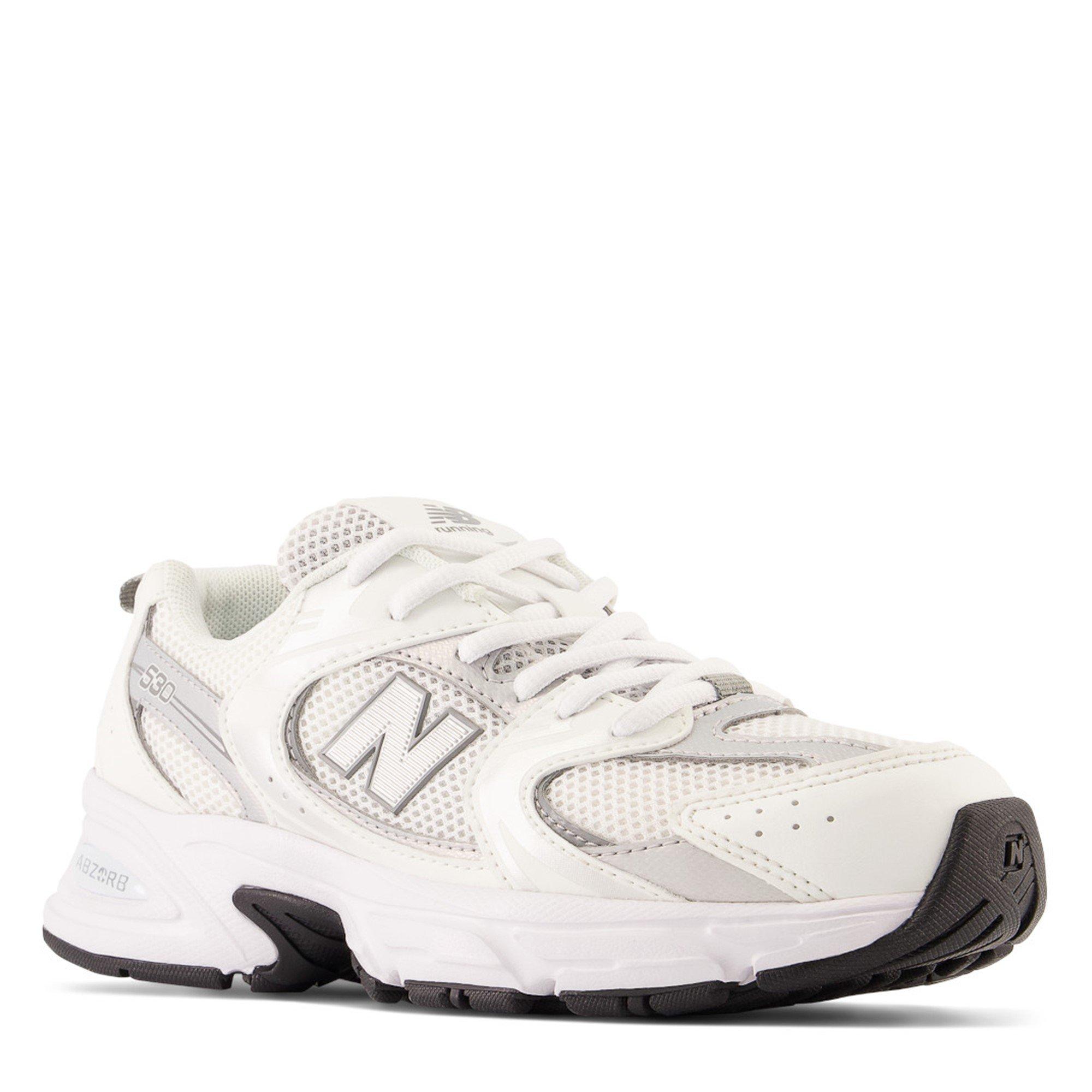 New Balance Boys Nb 530 Junior - White/Silver - 5.5 (38.5)