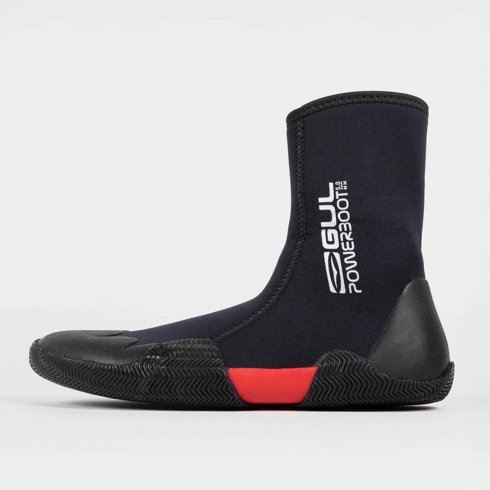Black - Gul - 5MM POWERBOOT EASY-ZIP WETSUIT BOOT - 1