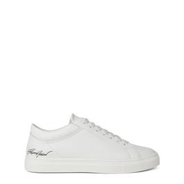 Emporio Armani Leather Sneakers Juniors