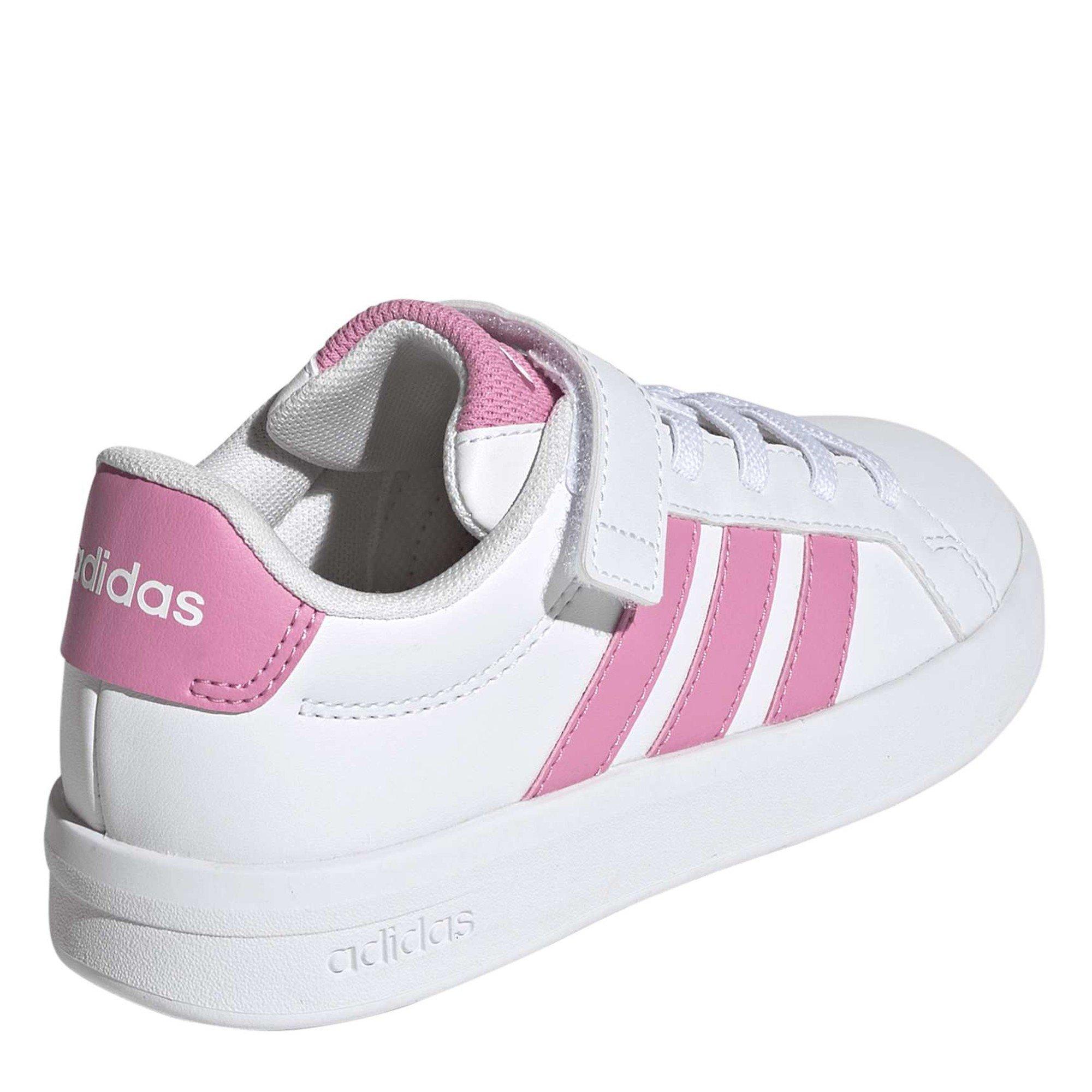 Ftwr White/Blis - adidas - Kids' Grand Court 3.0 Trainers - 4