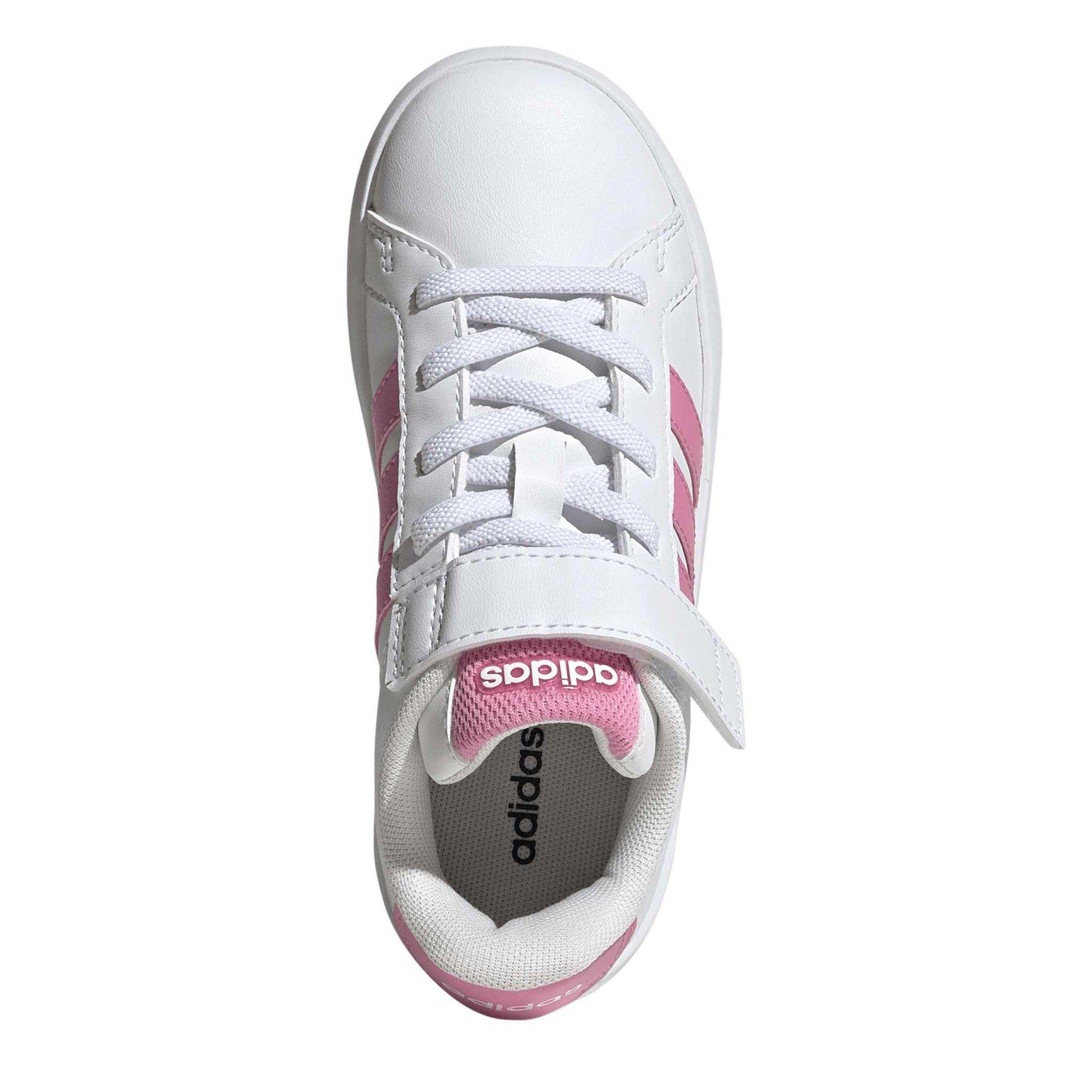 Ftwr White/Blis - adidas - Kids' Grand Court 3.0 Trainers - 5
