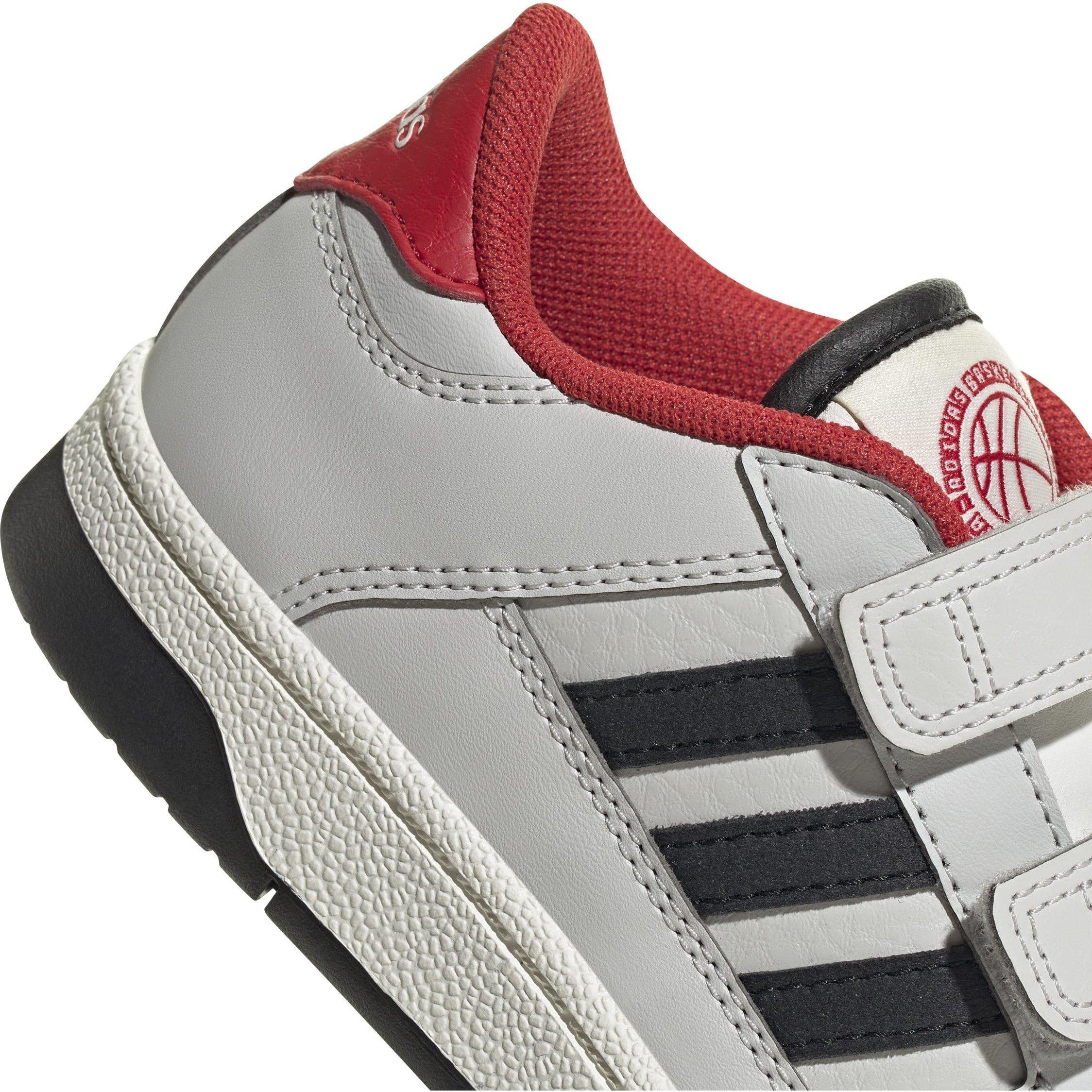 Sivo/Crno/Crveno - adidas - Rapid Court Shoes Childrens - 7
