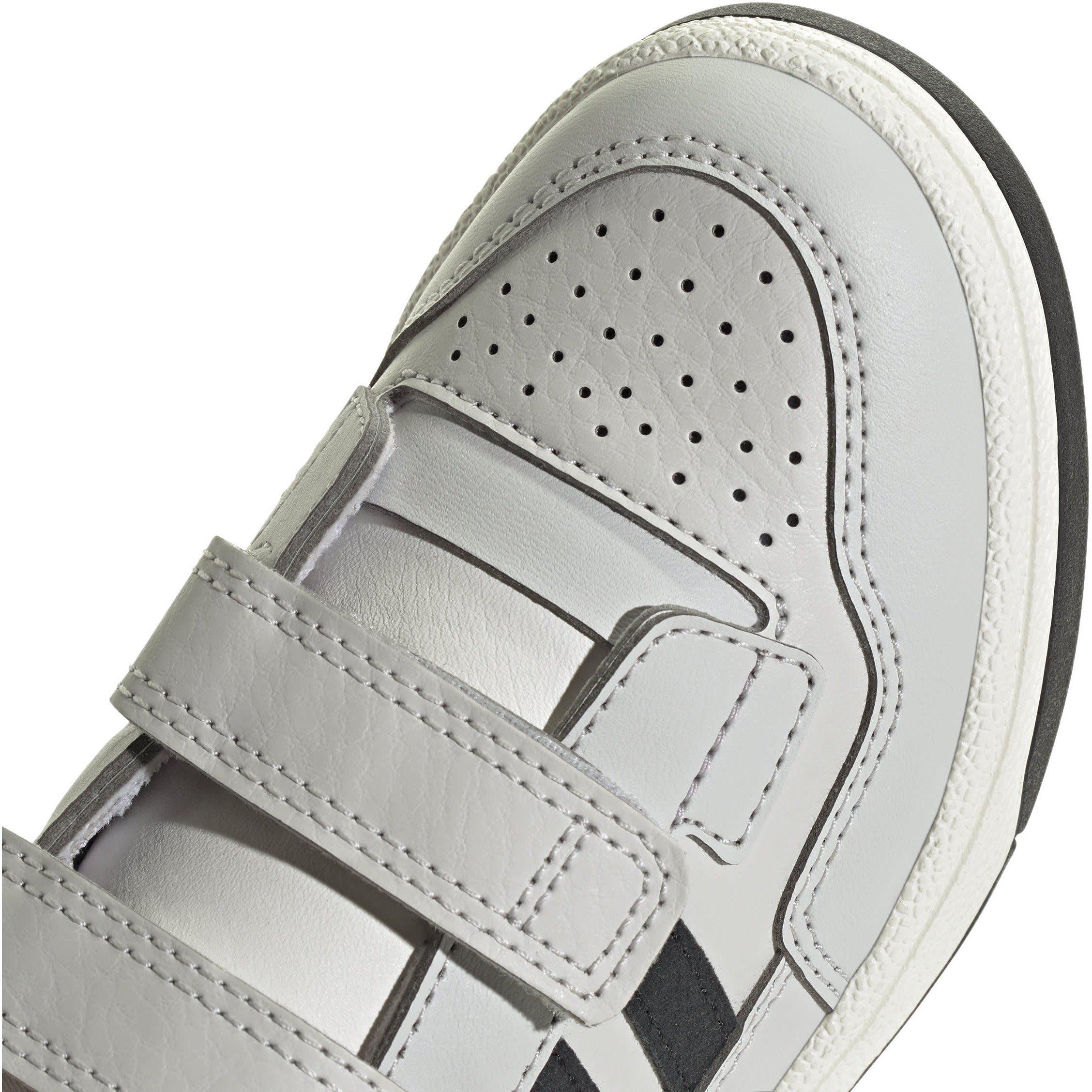 Sivo/Crno/Crveno - adidas - Rapid Court Shoes Childrens - 8