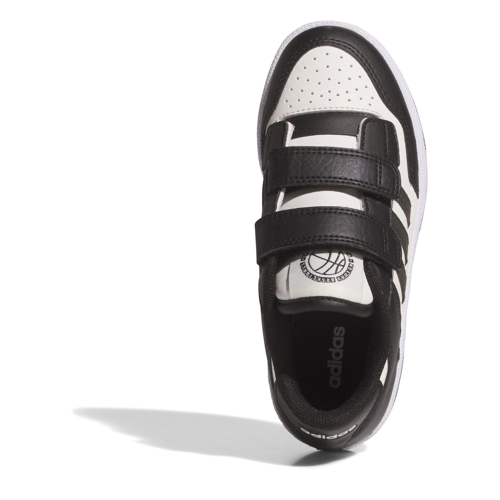 White/Black - adidas - Rapid Court Shoes Childrens - 5