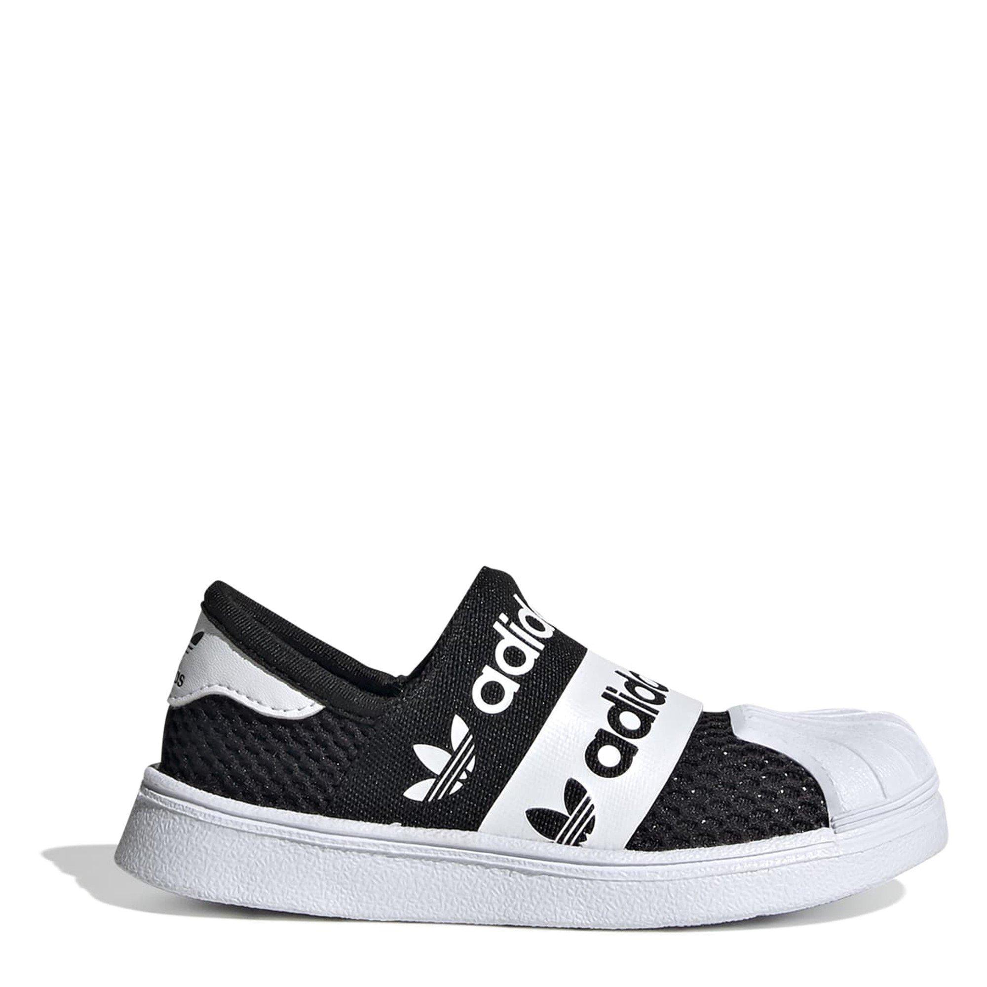 Wht/Blk - adidas Originals - Kids' SMR 360 Slip On EVA Casual Low-Top Trainers - 1