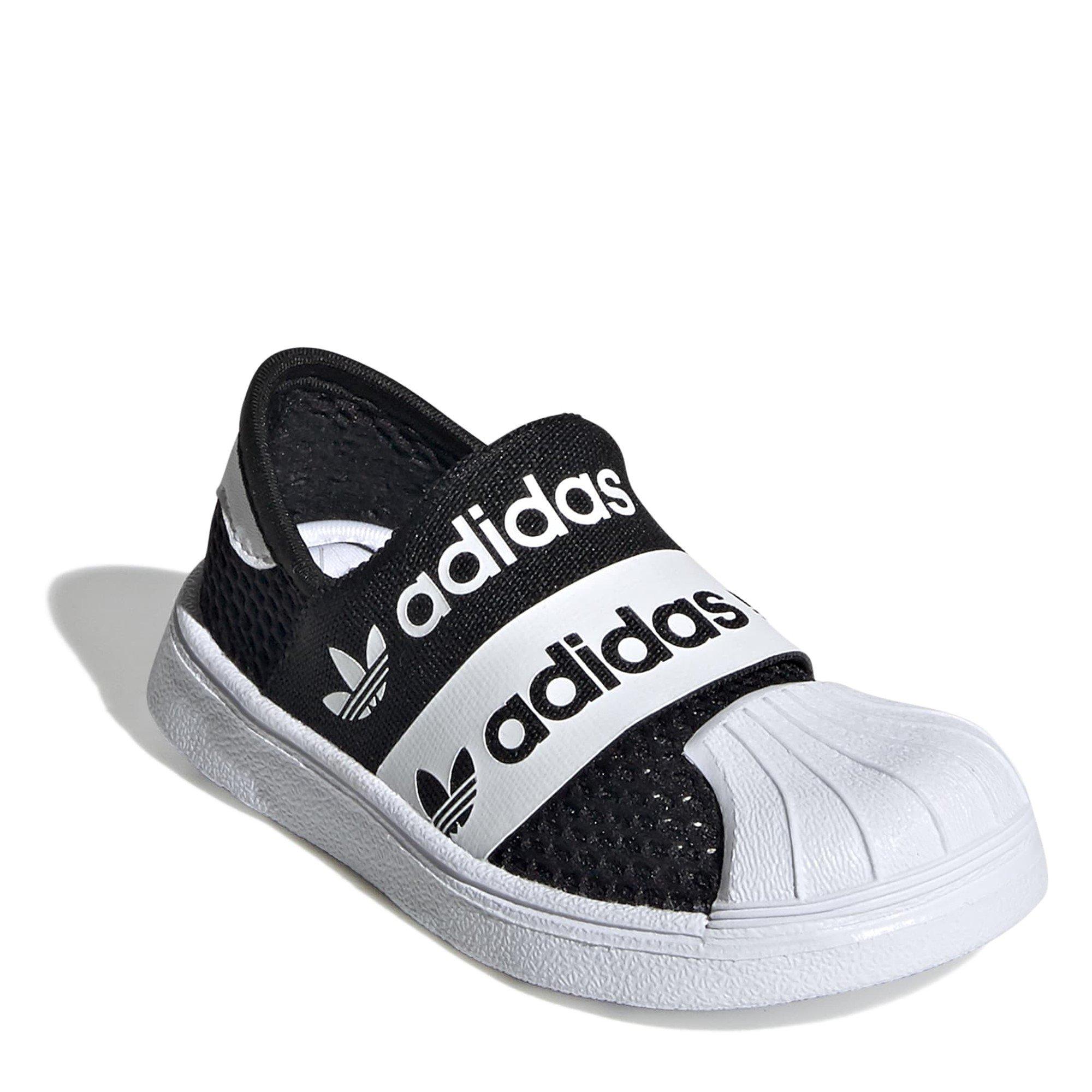 Wht/Blk - adidas Originals - Kids' SMR 360 Slip On EVA Casual Low-Top Trainers - 3