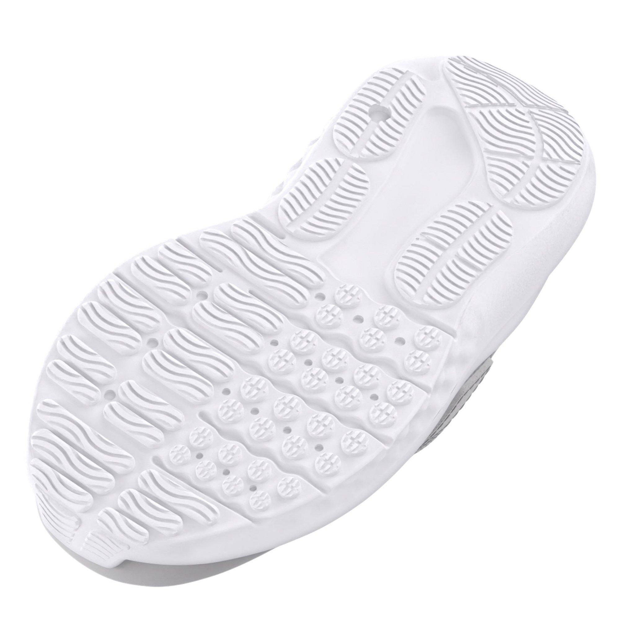 Grijs/Wit/Iride - Under Armour - Surge 4 AC Running Shoes Infant Girls - 3