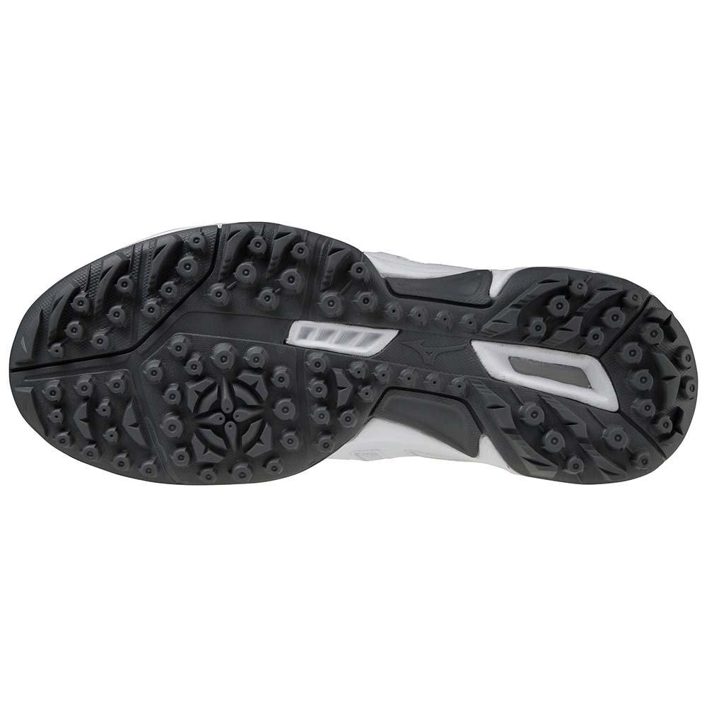 Wht/Gold - Mizuno - Wave Lynx Astro Hockey Shoes - 2