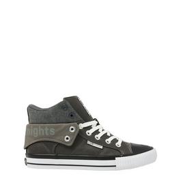 British Knights BK Roco Fold PU High Tops Juniors